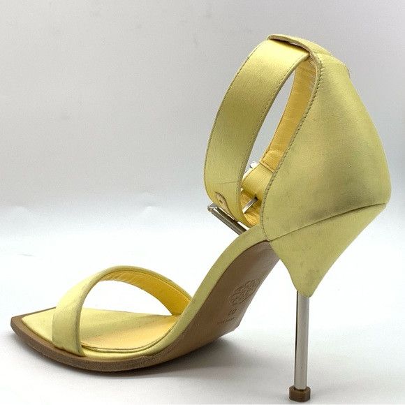 Alexander McQueen Alexander McQueen Ankle Strap Satin Heel Sandal Size US 10 / IT 40 - 6 Thumbnail