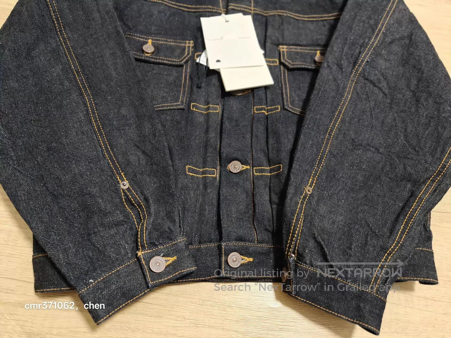 Visvim Blue Denim Jacket with Button Front and Pockets. Size US S / EU 44-46 / 1 - 6 Thumbnail