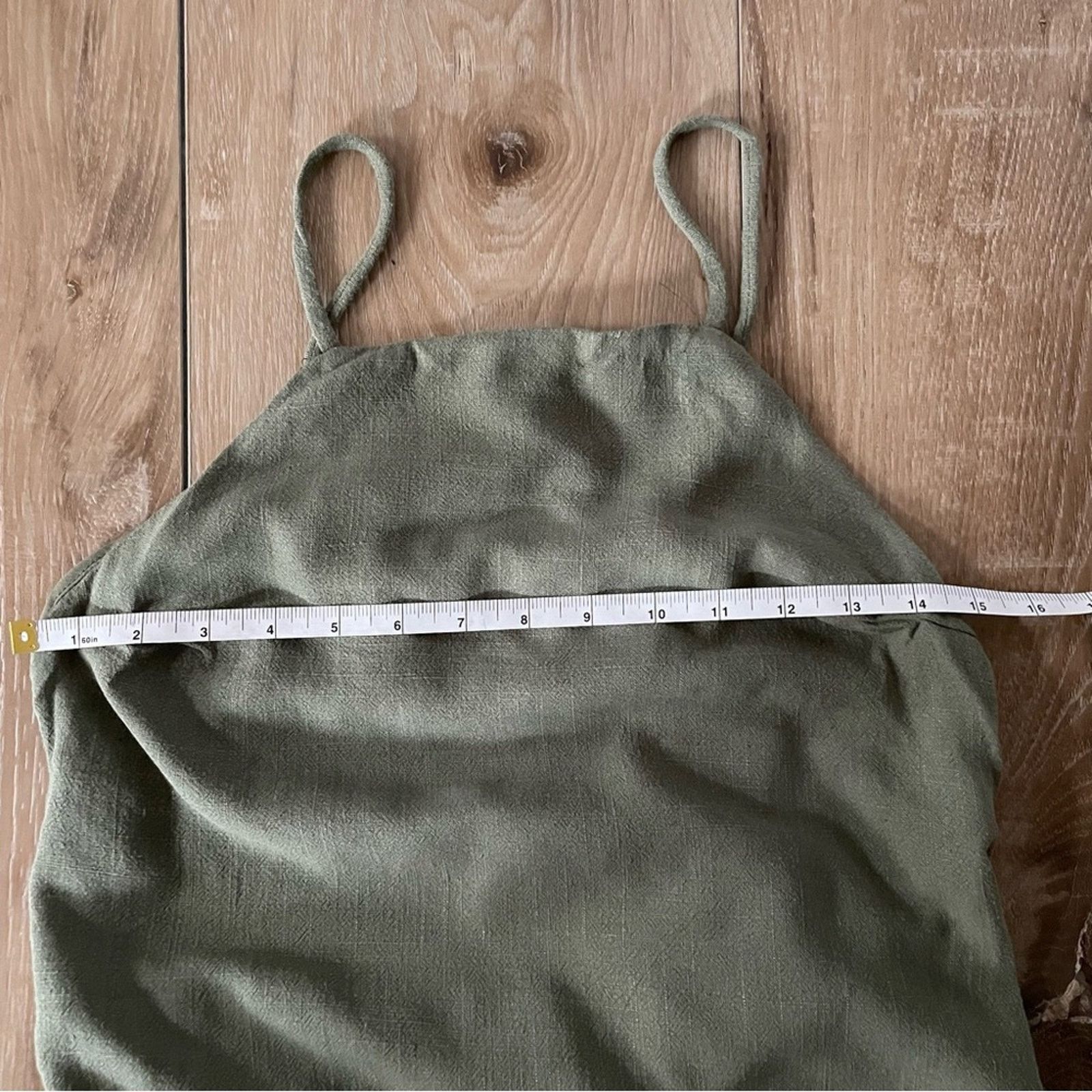 Urban Renewal Urban Outfitters Urban Renewal Linen Open-Back Midi Dress M Size M / US 6-8 / IT 42-44 - 11 Thumbnail