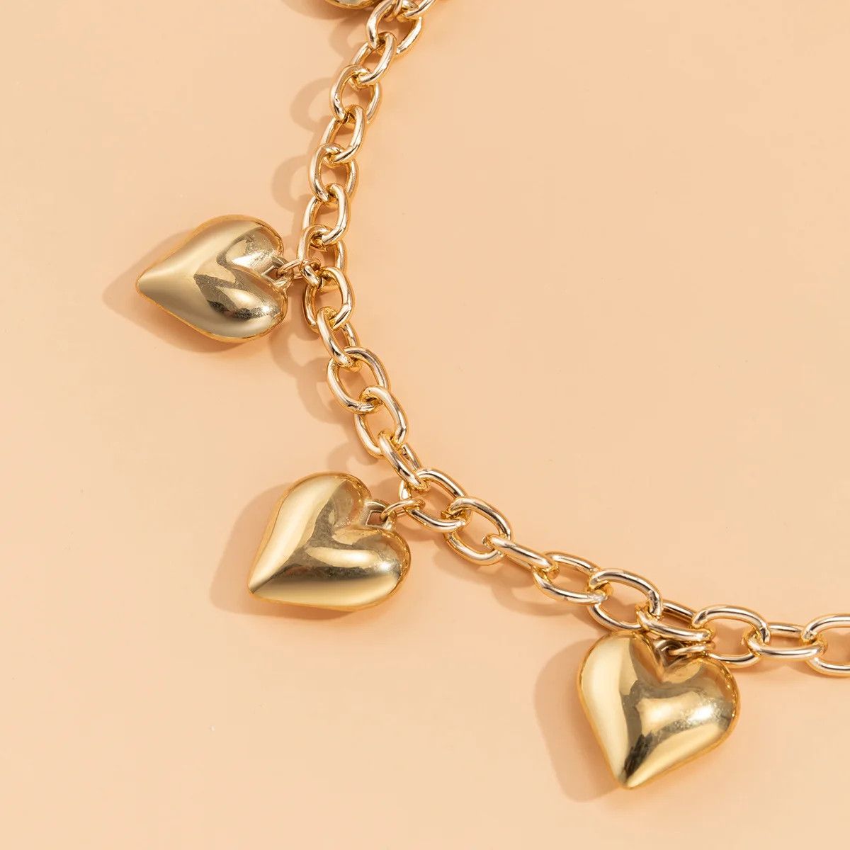 Japanese Brand × Vintage Peach Heart Tassel Pendant Necklace Size ONE SIZE - 2 Thumbnail