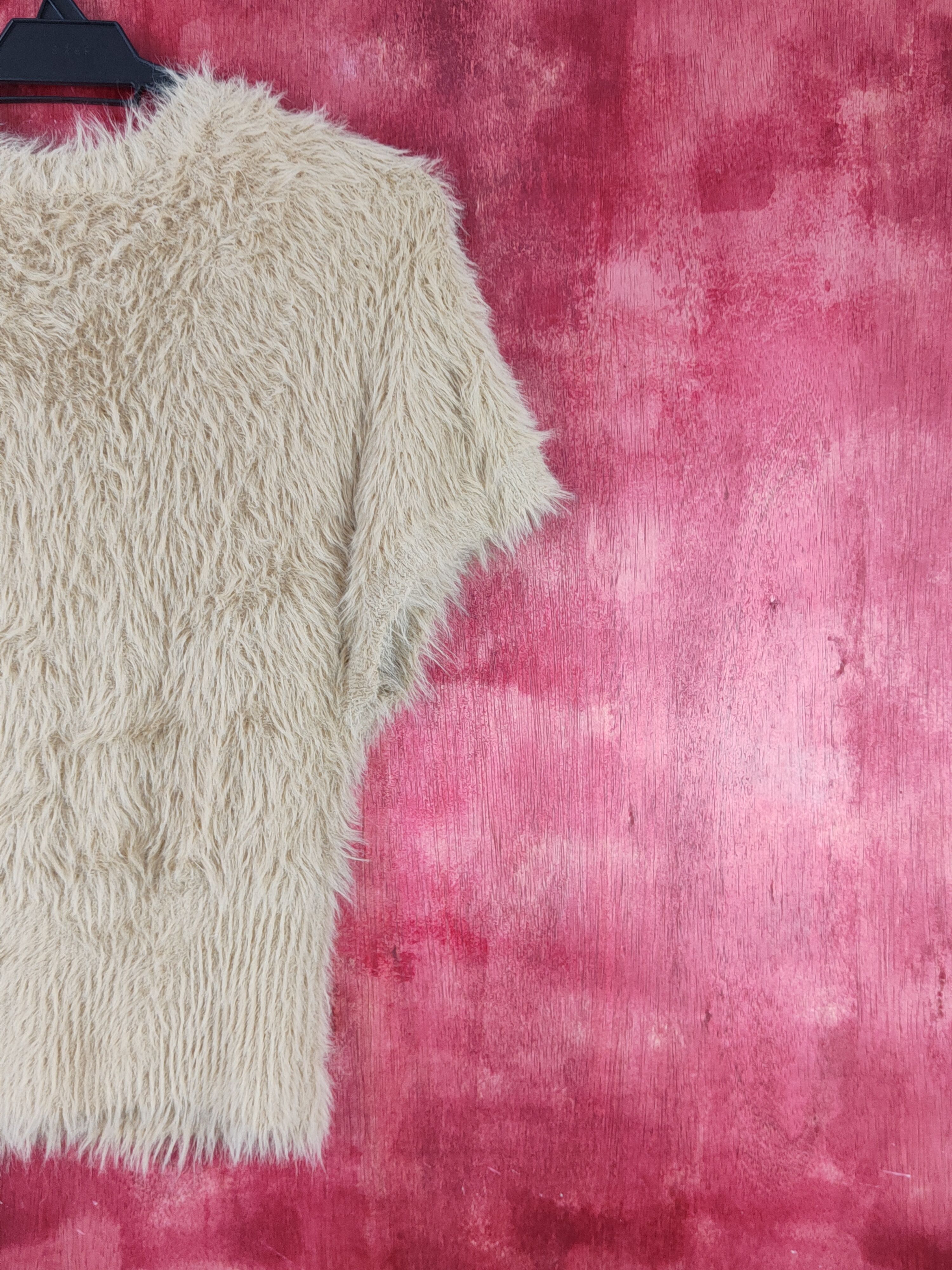 Homespun Knitwear × Japanese Brand × Vintage Pou Dou Dou Brown Shag Shaggy Fur Mohair Knitwear #S1895 Size S / US 4 / IT 40 - 9 Thumbnail