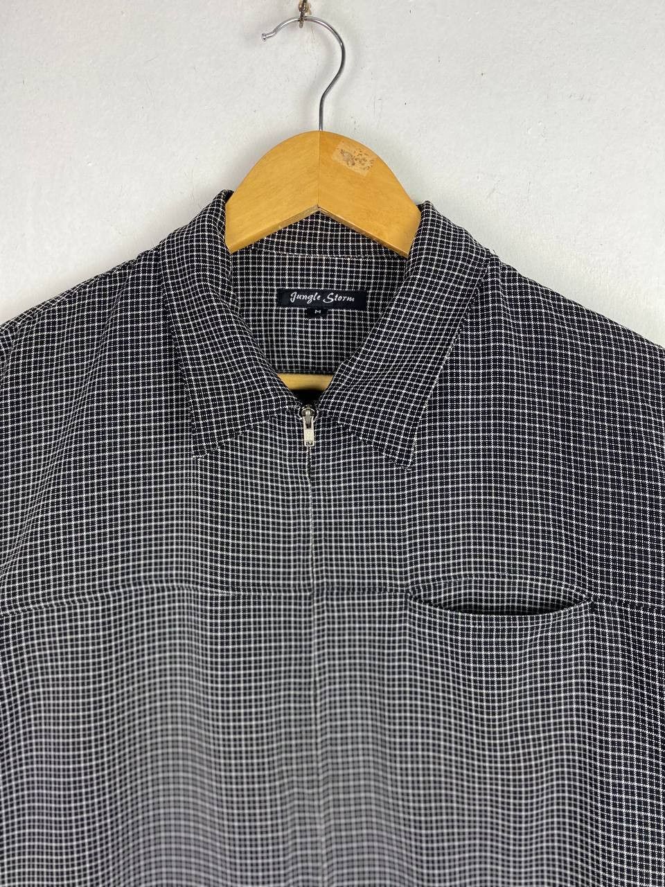 Japanese Brand japanese brand thin checkered jacket nice design Size US M / EU 48-50 / 2 - 2 Thumbnail