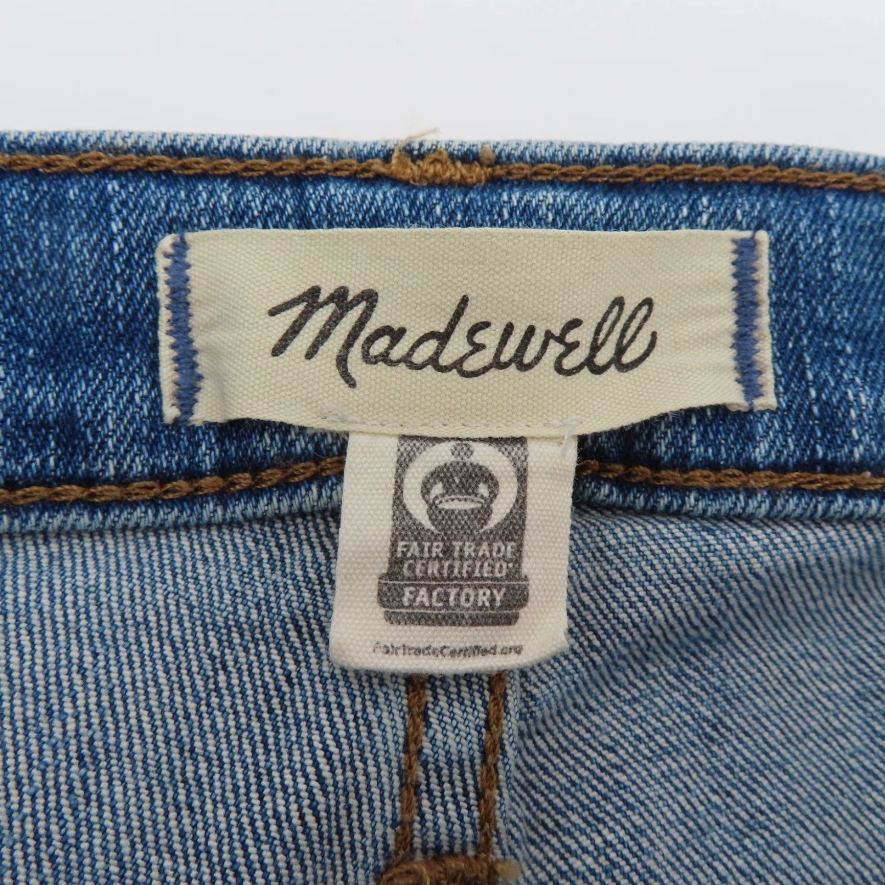 Madewell Madewell Jeans Womens 30 High Rise Skinny Distressed Blue Denim Cotton 5-Pocket Size 30" / US 8 / IT 44 - 6 Thumbnail