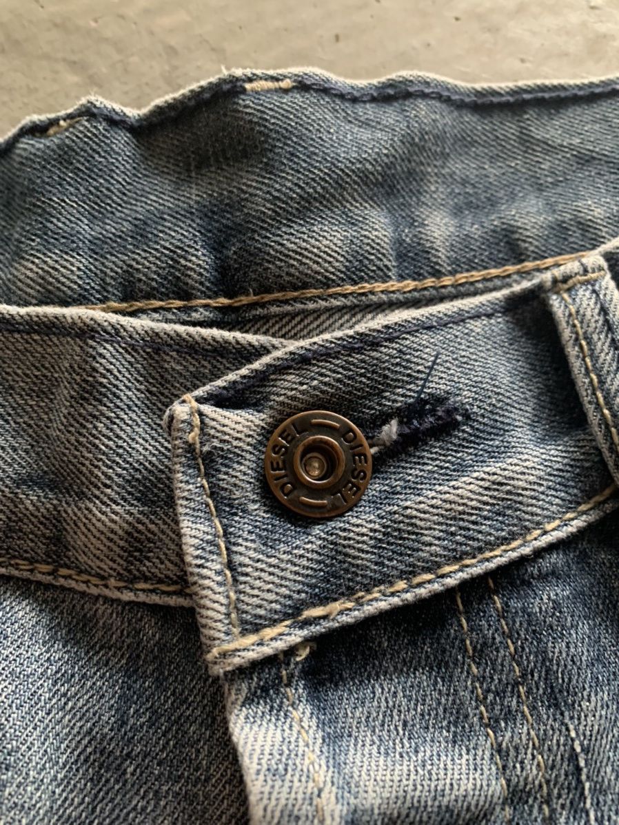 Diesel distressed diesel jeans straight loose d rise style Size US 37 - 5 Thumbnail