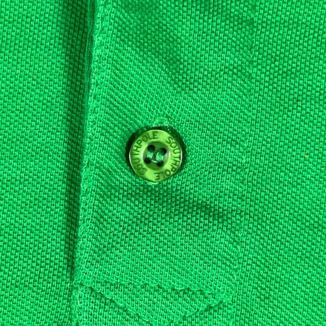 Southpole VINTAGE Southpole Polo Shirt Men M Green Logo 90s Hip Hop Y2K Casual Shirt Size US M / EU 48-50 / 2 - 5 Thumbnail