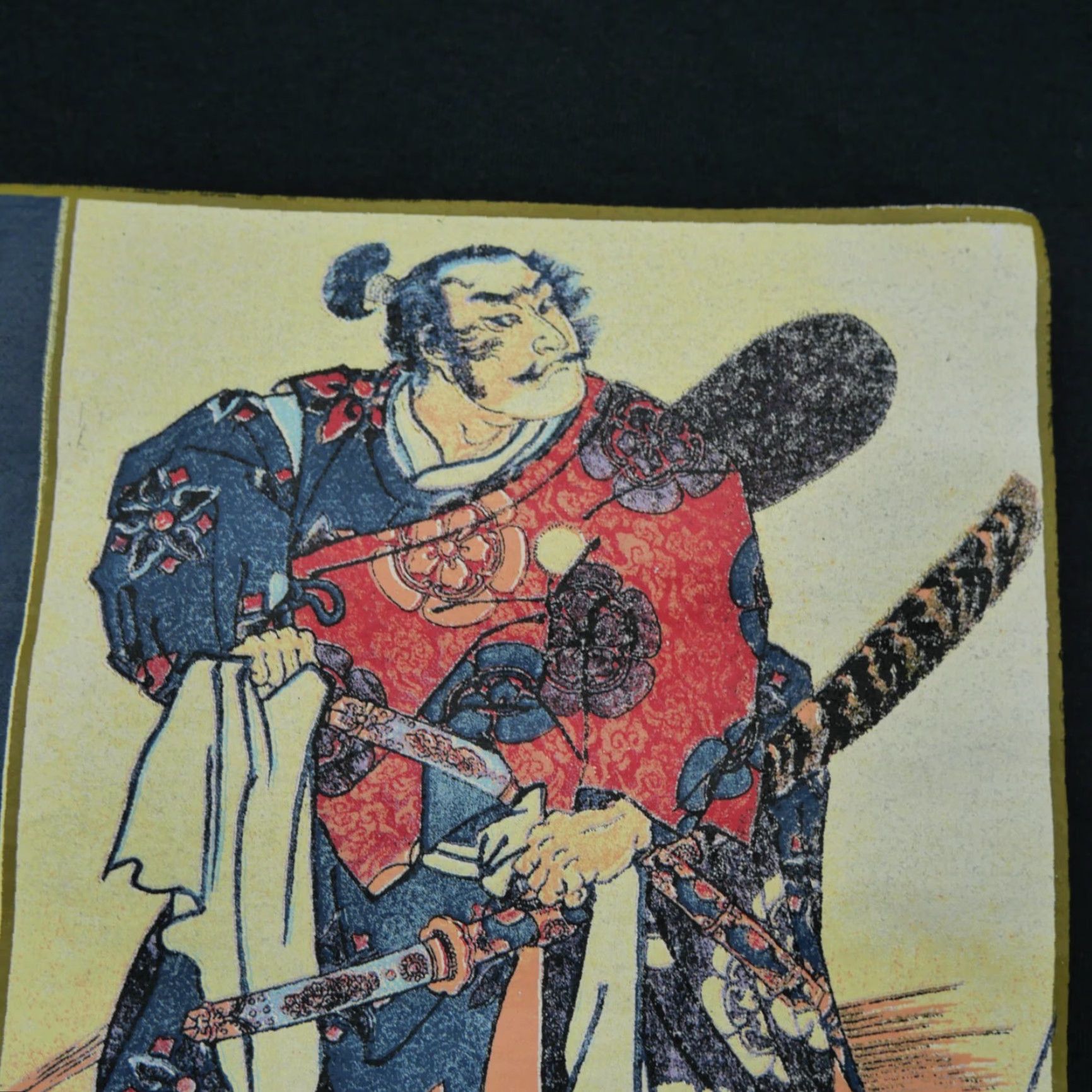 Fruit Of The Loom Vintage Fruit of the Loom Shirt Mens M Black Ukiyo e Art Y2K Crew Neck Short Sleeve Cotton Logo 90s Nobunaga Kuniyoshi Size US M / EU 48-50 / 2 - 3 Thumbnail