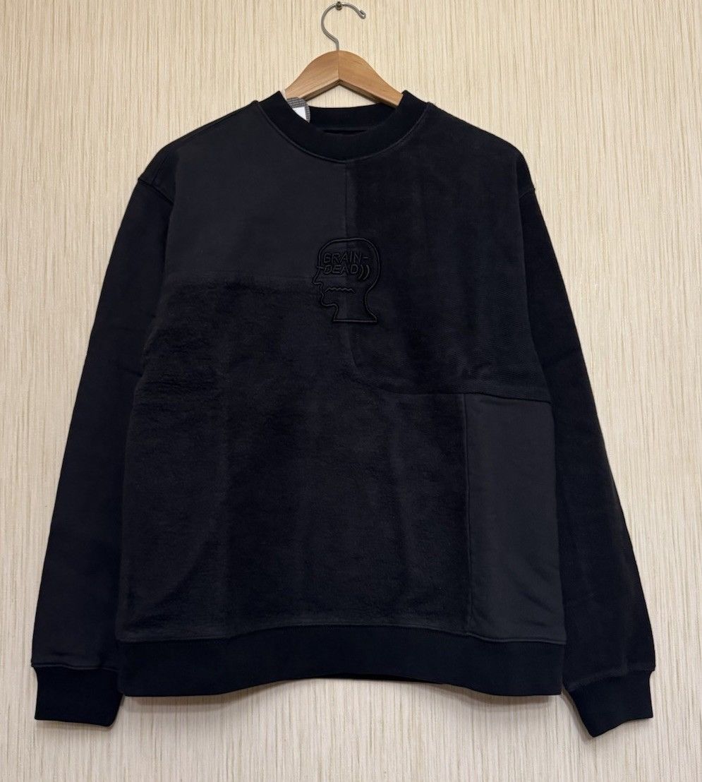 Brain Dead BRAIN DEAD Paneled Sweatshirt NEW Fits size S crewneck Size US XS / EU 42 / 0 - 4 Thumbnail