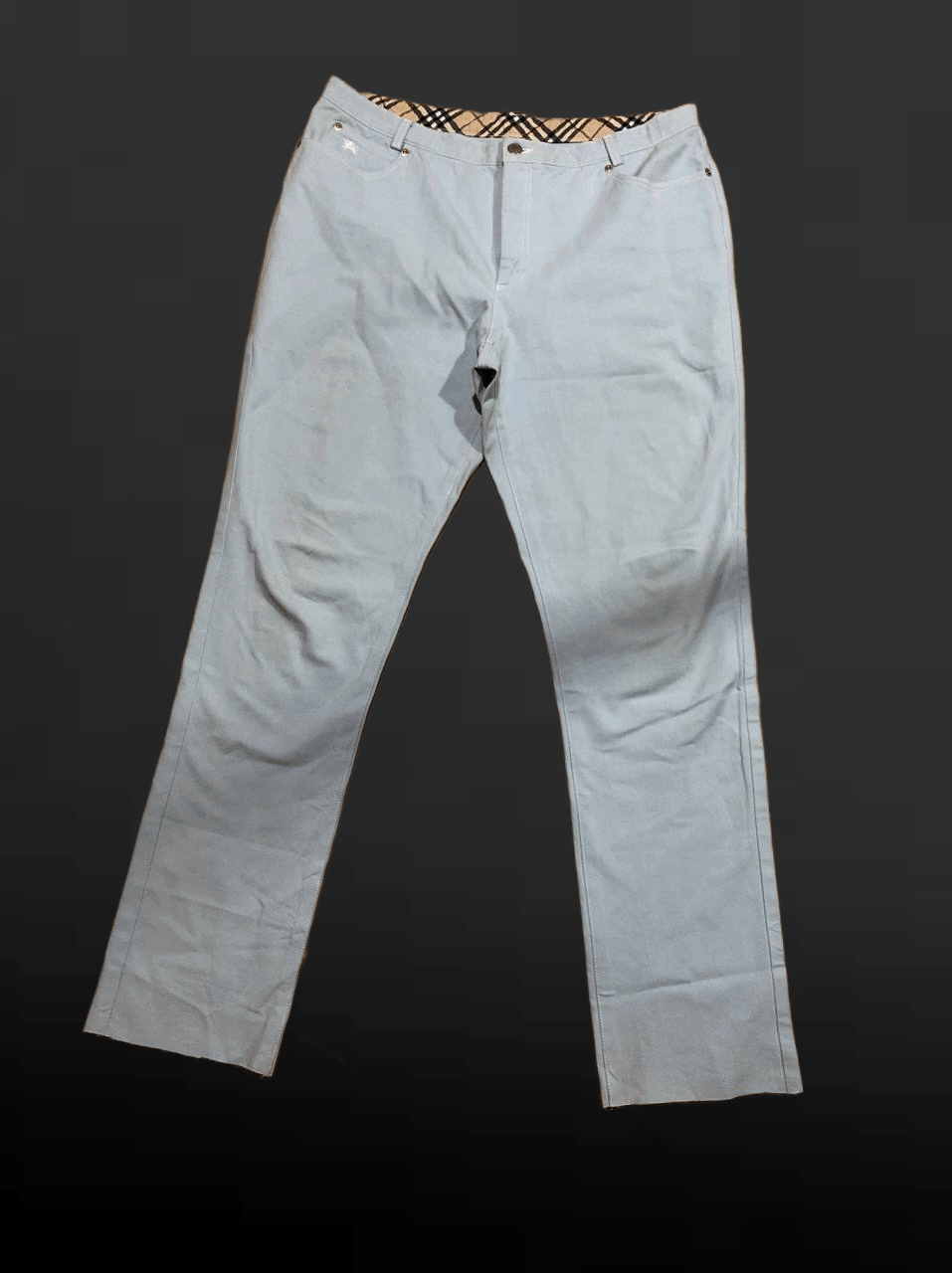 Burberry Vintage Burberry London Blue Stonewash Denim PANTS Size US 34 / EU 50 - 1 Thumbnail