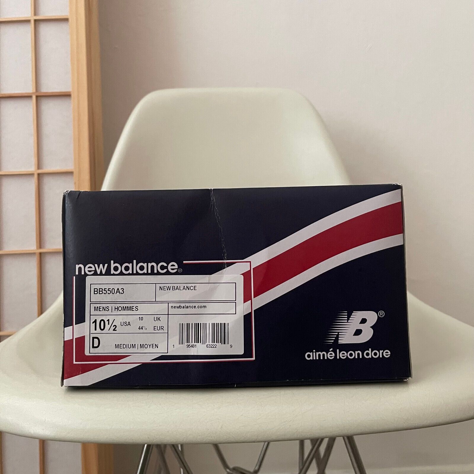 Aime Leon Dore × New Balance New Balance 550 Navy Red ALD NEW Size US 10.5 / EU 43-44 - 9 Thumbnail