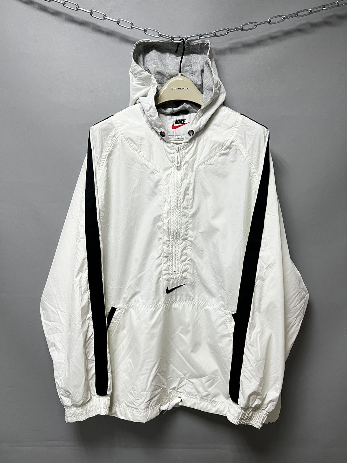 Nike Vintage 90s Nike Pullover Anorak Windbreaker Jacket Y2K Size US L / EU 52-54 / 3 - 1 Thumbnail