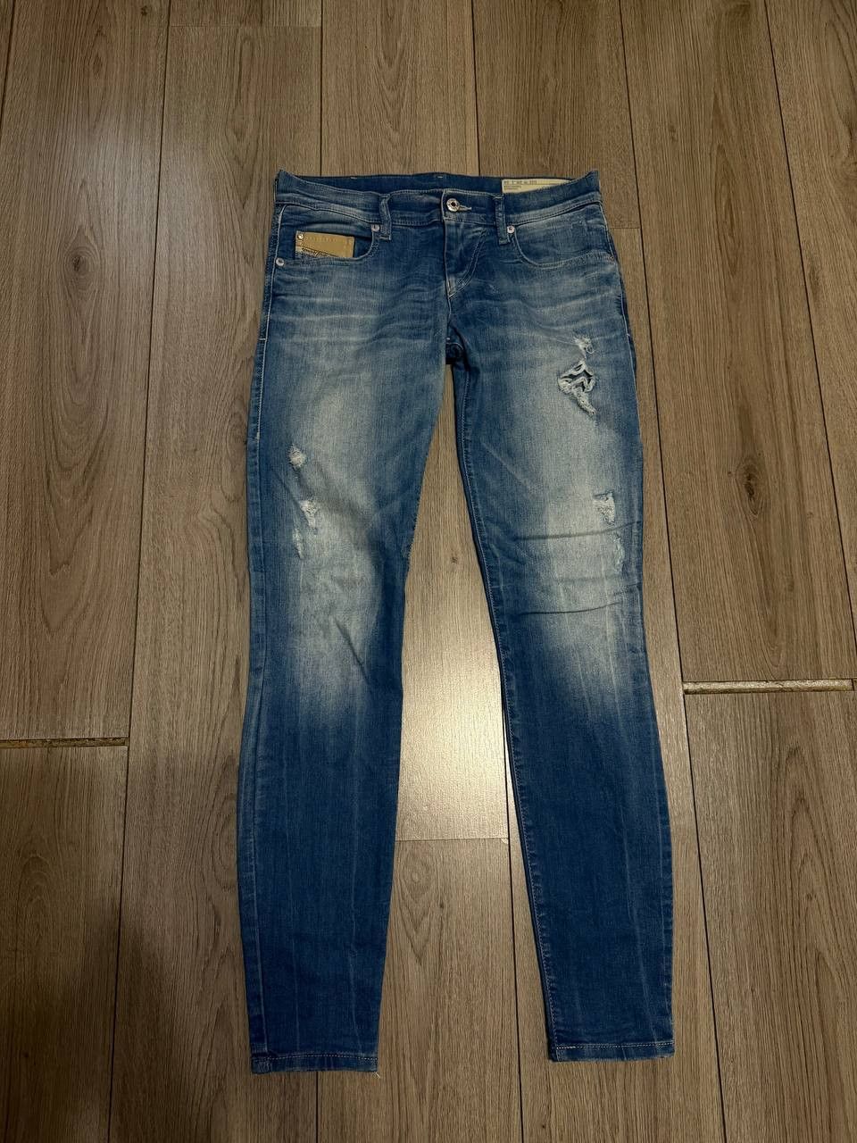Diesel diesel grupee skinny jeans W26 L34 women super slim Blue Size 26" / US 2 / IT 38 - 1 Thumbnail