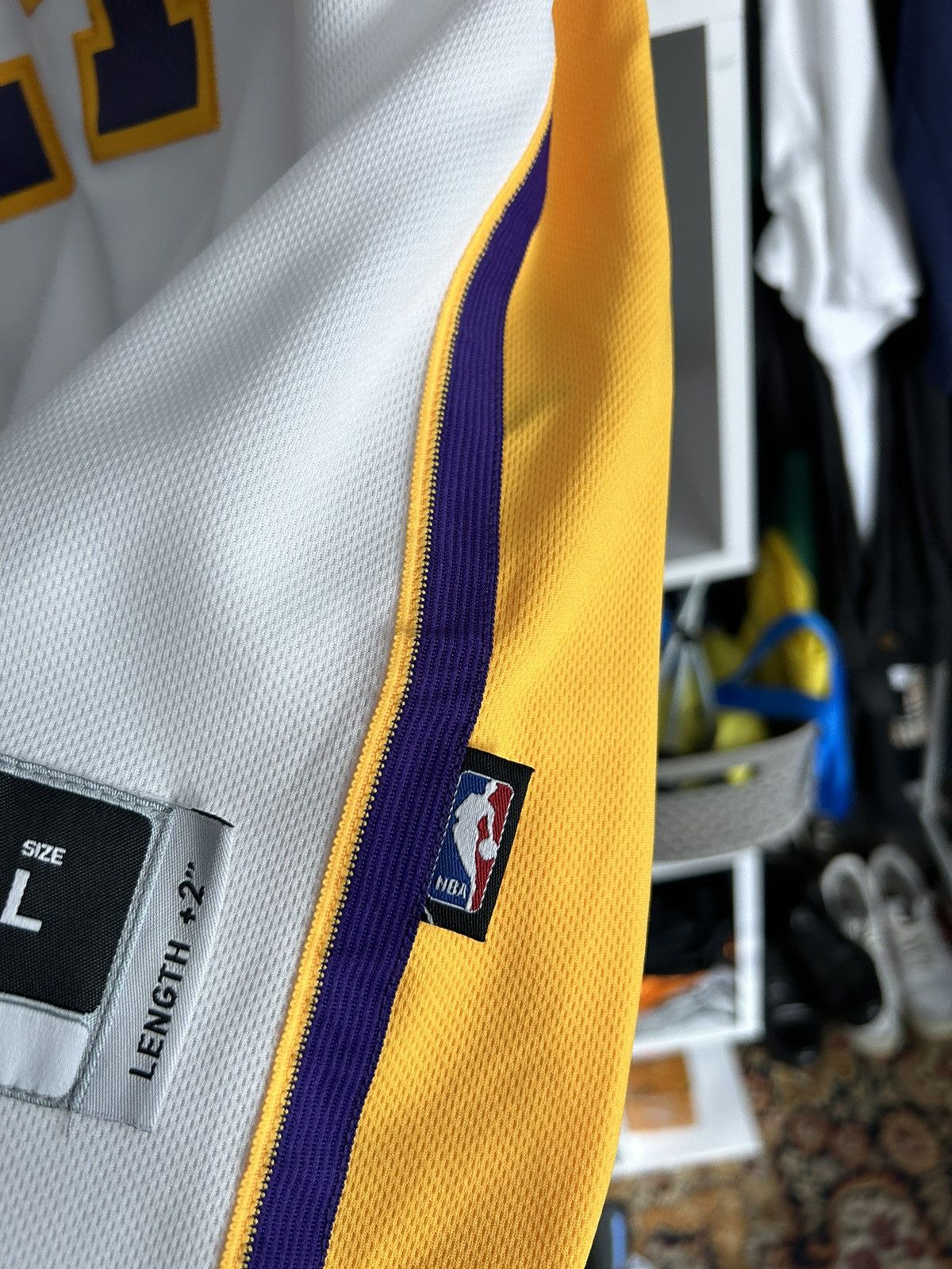 NBA Los Angeles Lakers #24 Bryant Adidas Basketball NBA jersey Size US L / EU 52-54 / 3 - 10 Thumbnail
