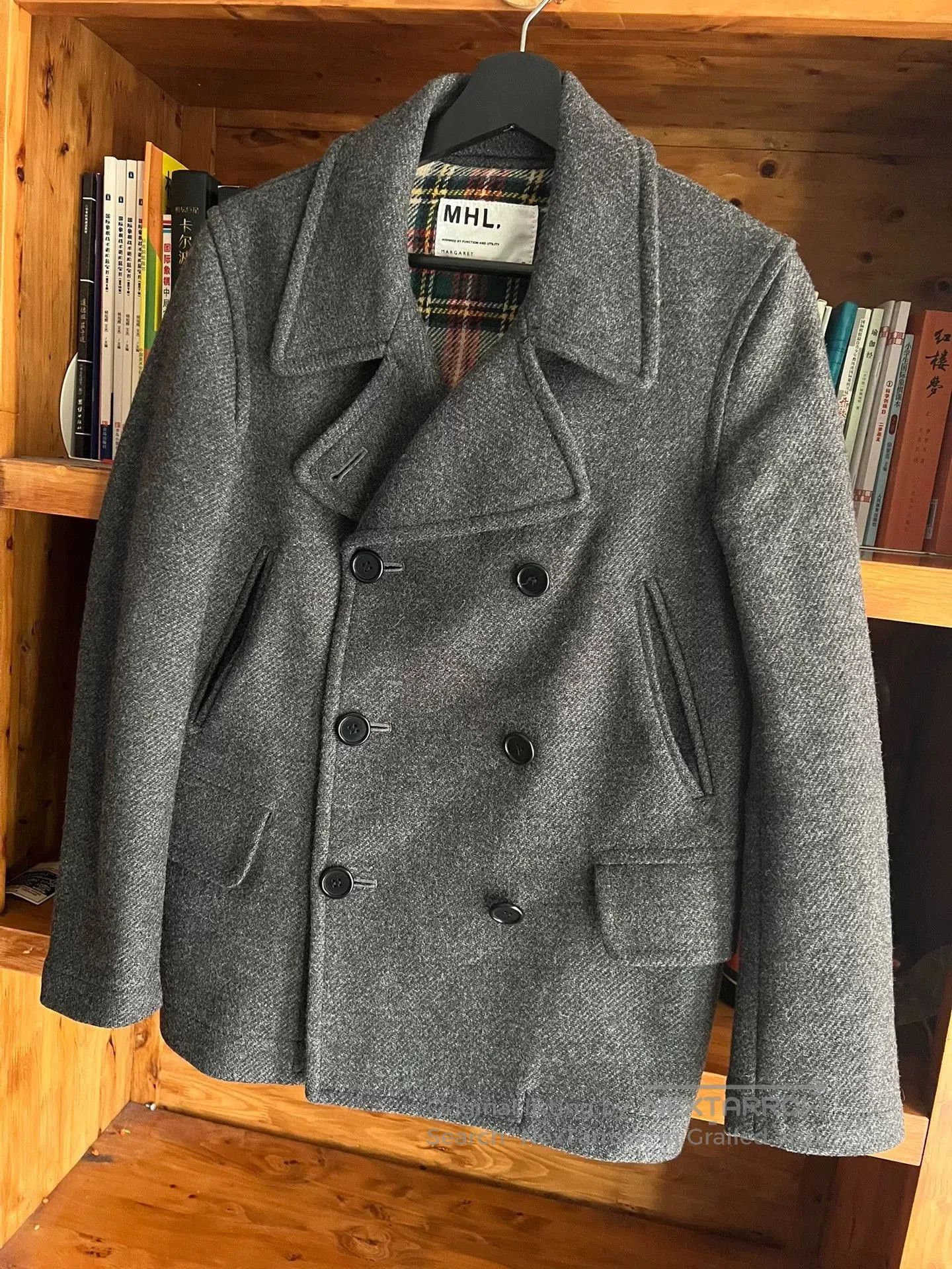 Margaret Howell gray wool coat by margaret howell. Size US L / EU 52-54 / 3 - 3 Thumbnail