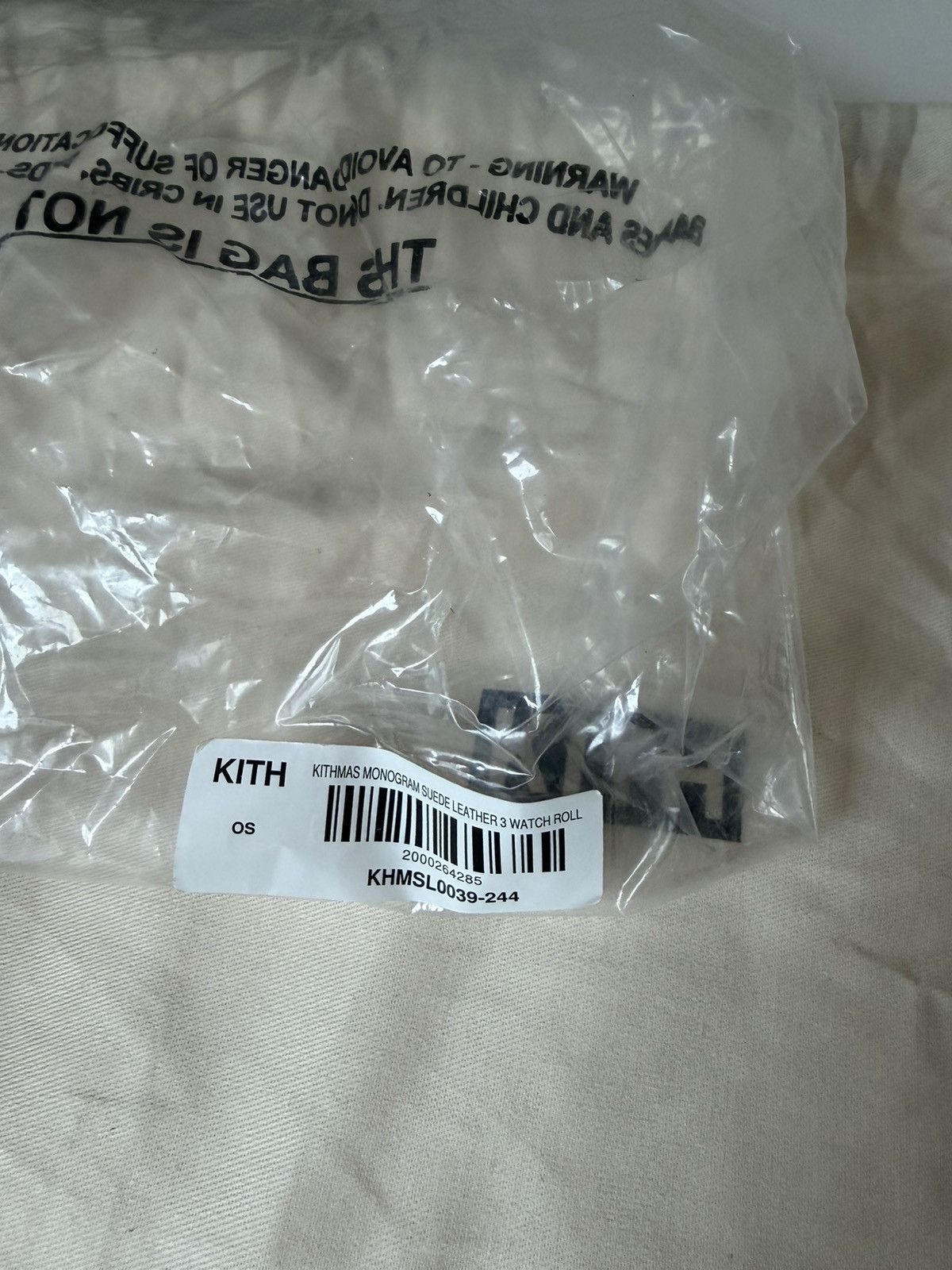 Kith Kith Kithmas watchroll brown Size ONE SIZE - 3 Thumbnail