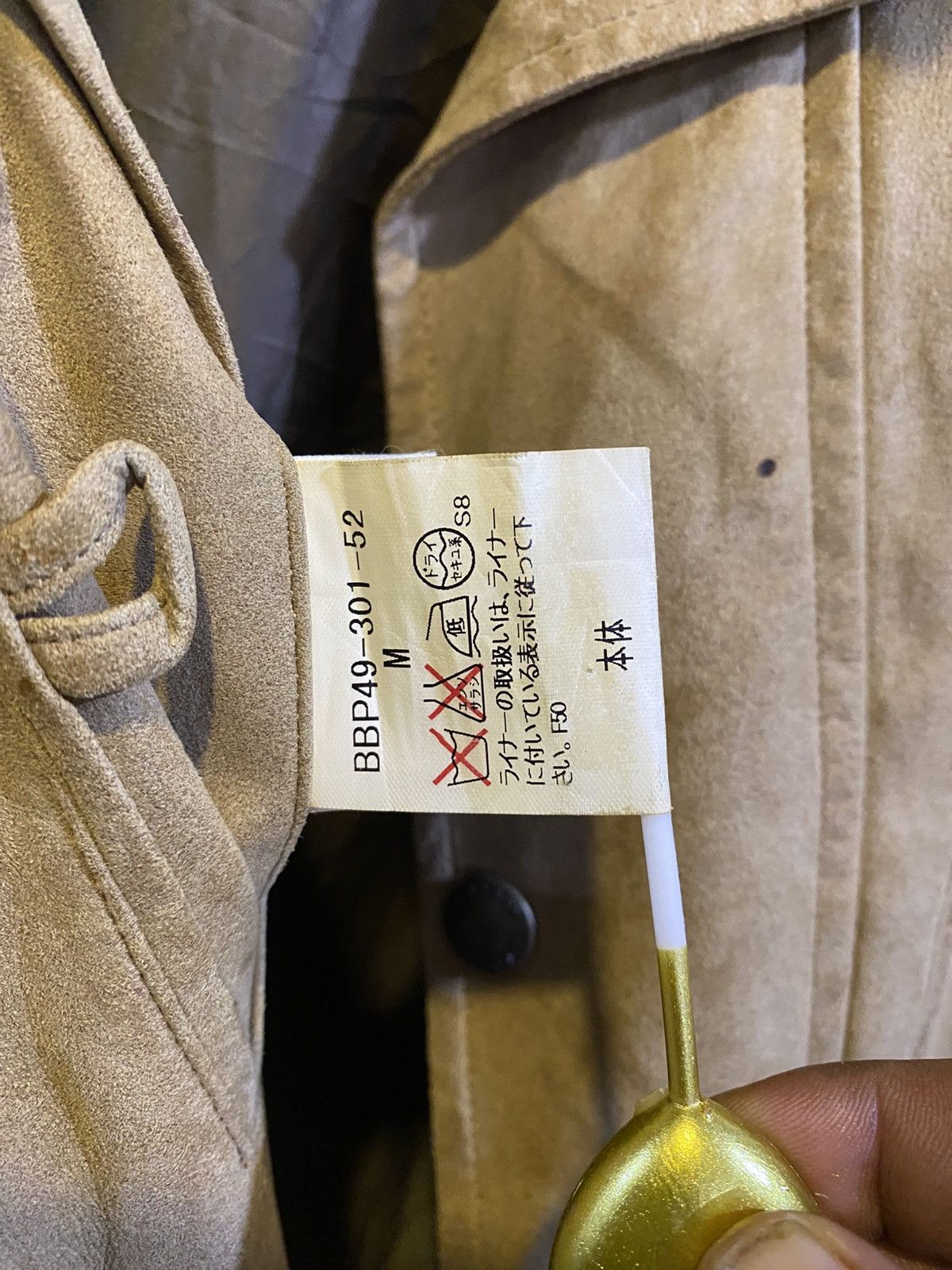 Burberry Burberry London Vintage Suede Leather Jacket Beige Size US M / EU 48-50 / 2 - 10 Thumbnail