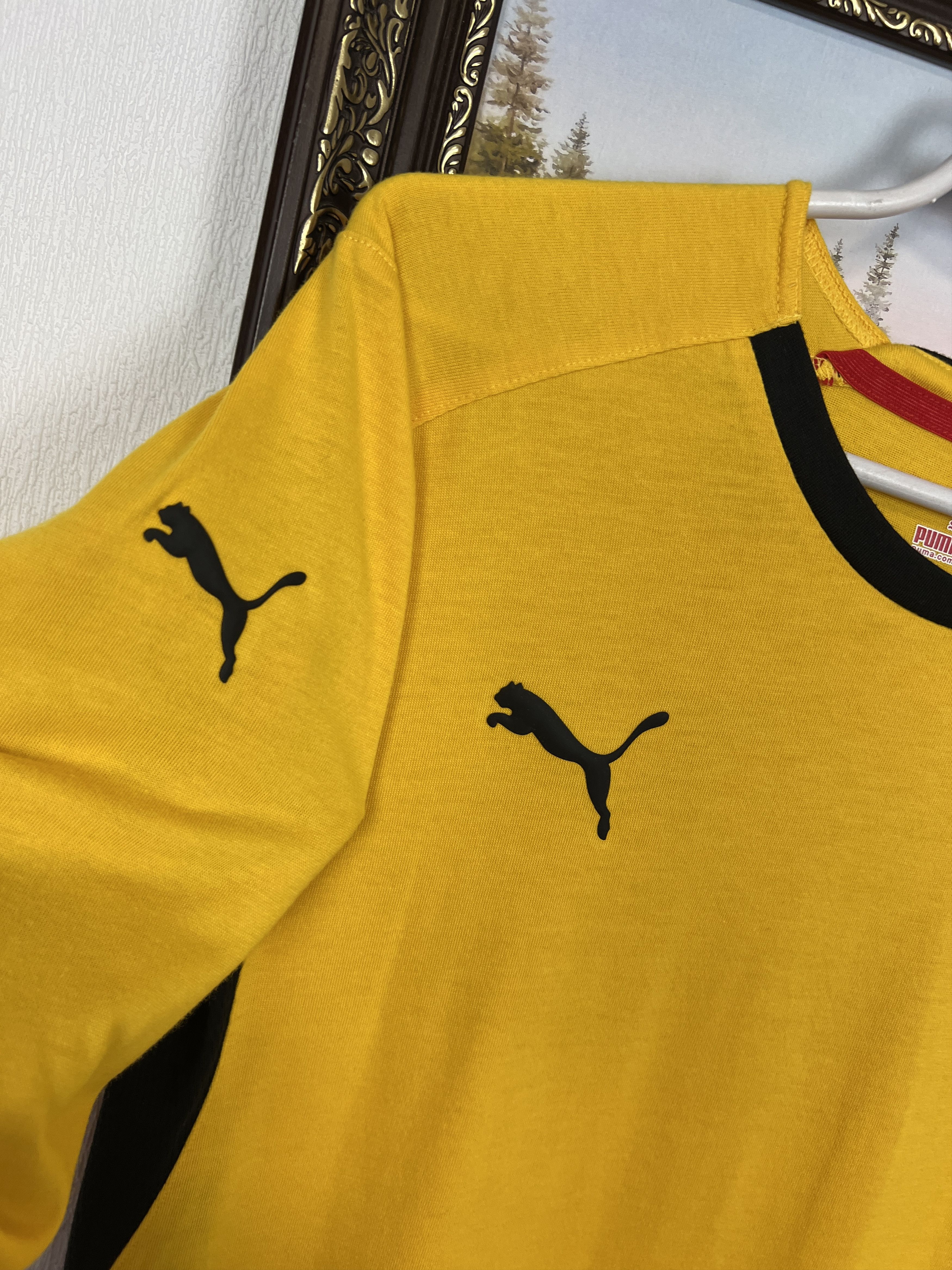 Puma Puma 2013 AEK Athens Football Shirt Soccer Train Long Sleeve Size US S / EU 44-46 / 1 - 4 Thumbnail