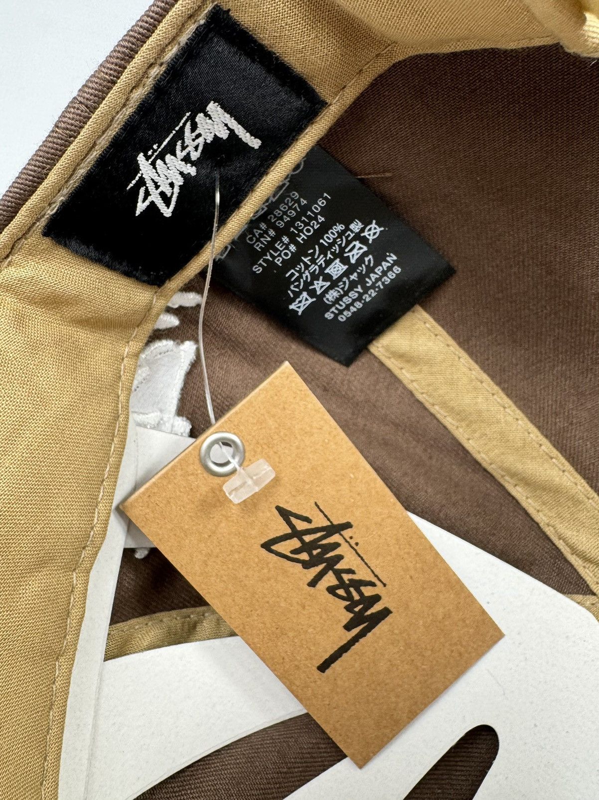 Stussy DS Stussy Chenille Cap Brown Infamously Seen On Travis Scott Size ONE SIZE - 2 Thumbnail
