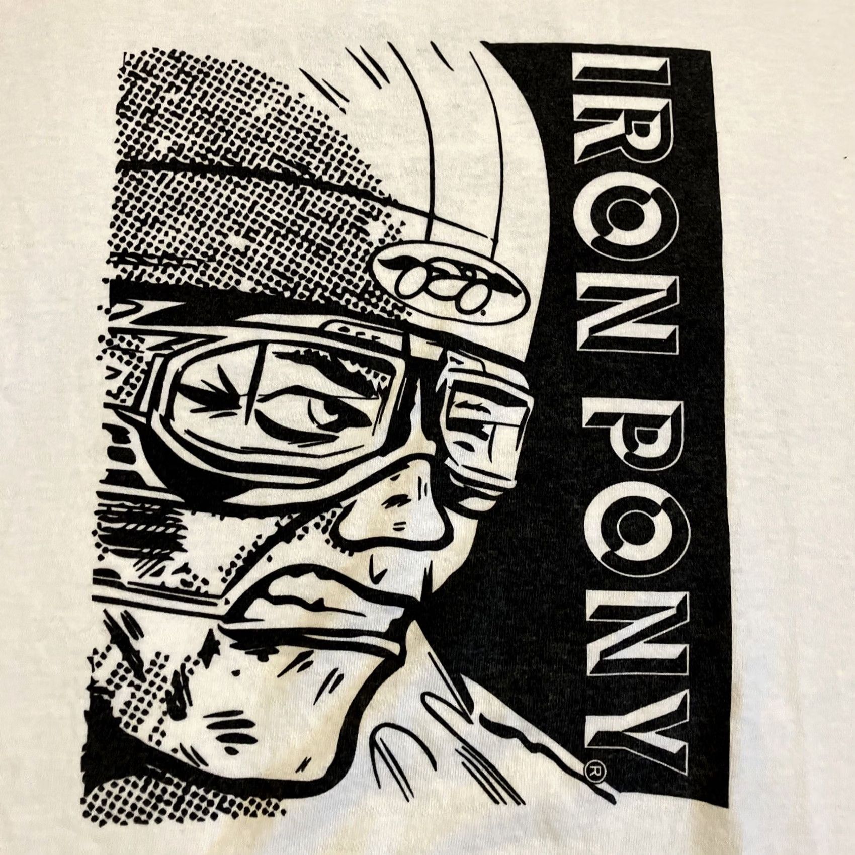 Delta VINTAGE Iron Pony Motorsports Double Sided Graphic Shirt Harley 3XL Men T-Shirt White Size US XXL / EU 58 / 5 - 2 Thumbnail