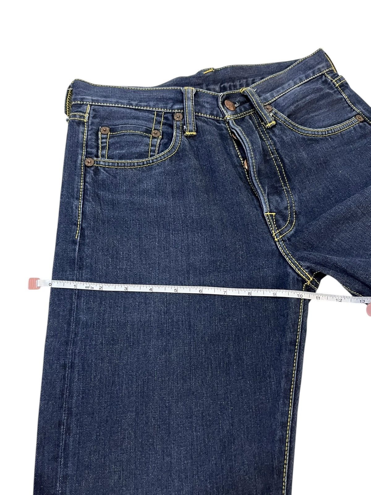 Evisu VERY RARE🔥Vintage EVISU DONNA Pink Selvedge Denim Jeans 27” Size 27" / US 4 / IT 40 - 22 Thumbnail