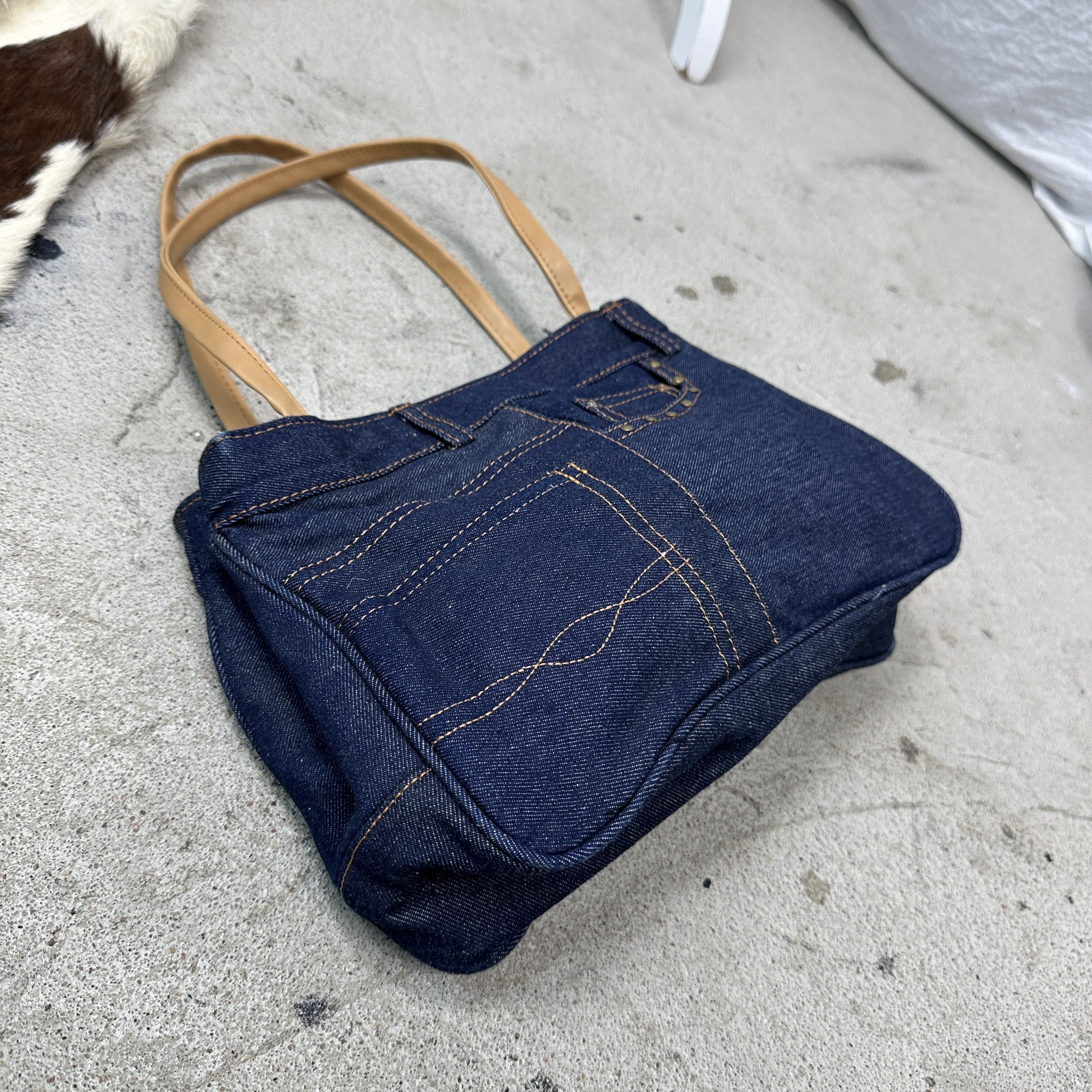 Vintage Vintage Denim Mini Jeans Bag Y2K Size ONE SIZE - 3 Thumbnail