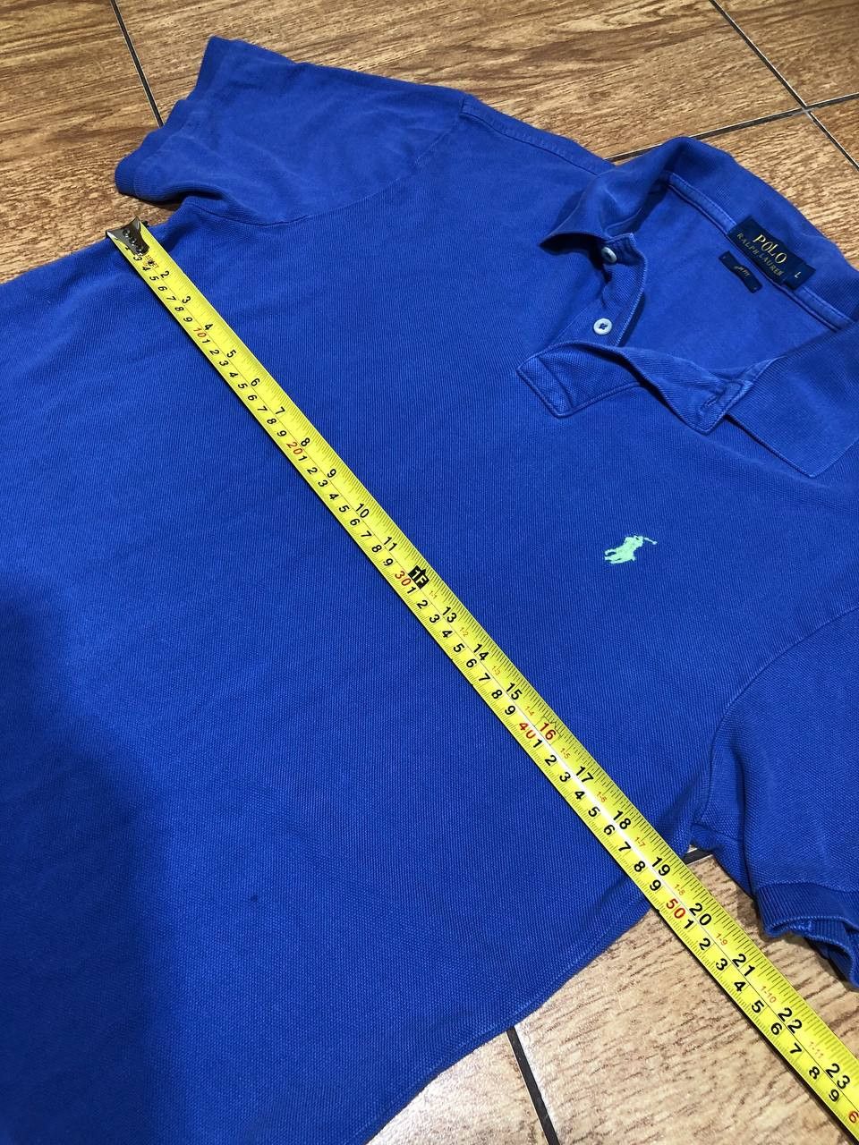 Polo Ralph Lauren × Vintage Polo by Ralph Lauren Blue Shirt Pony Logo Preppy Size US L / EU 52-54 / 3 - 6 Thumbnail