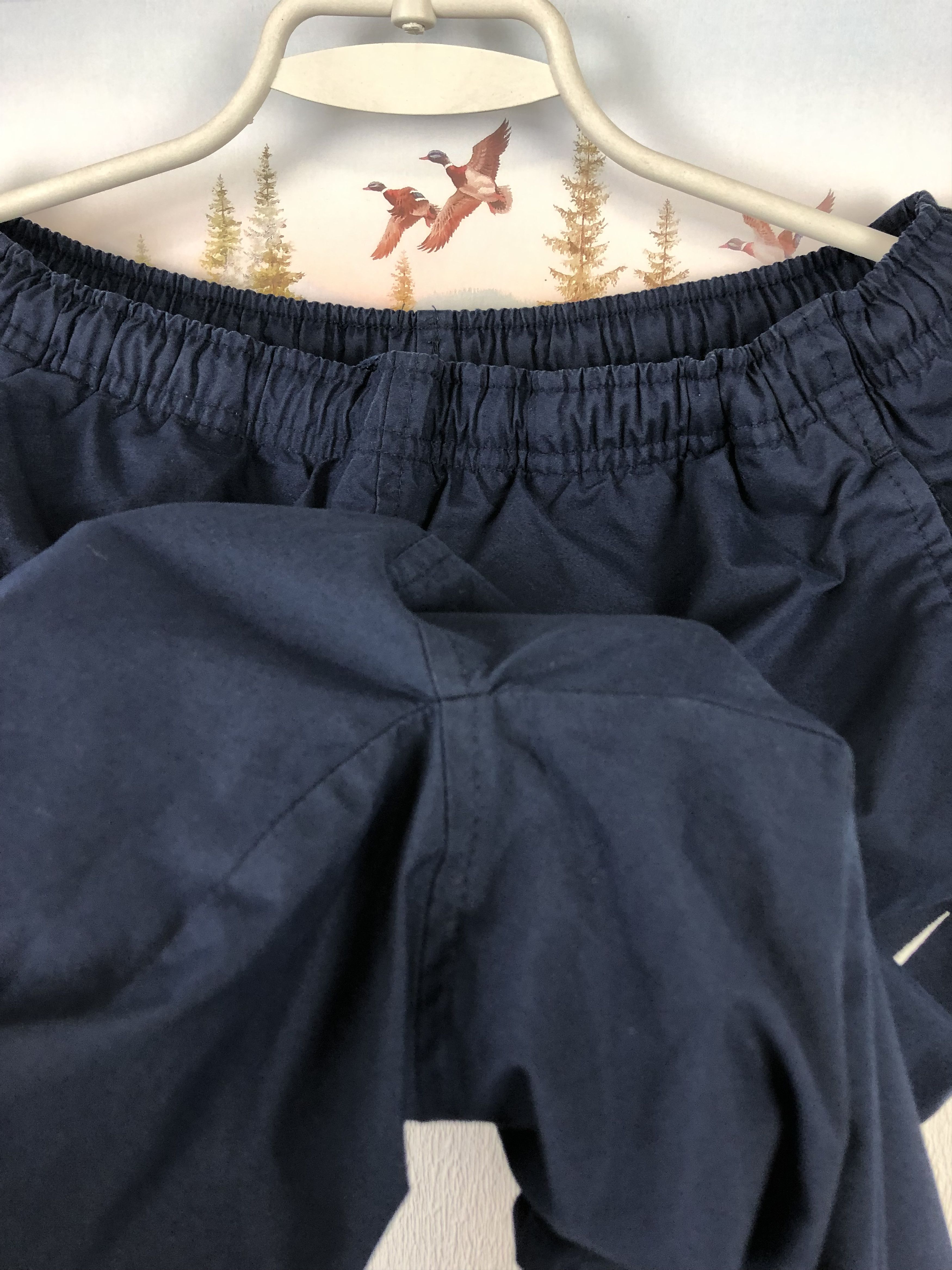 Nike Vintage Nike Blue Track Pants Swoosh Sweatpants Rare Hype Size US 32 / EU 48 - 6 Thumbnail