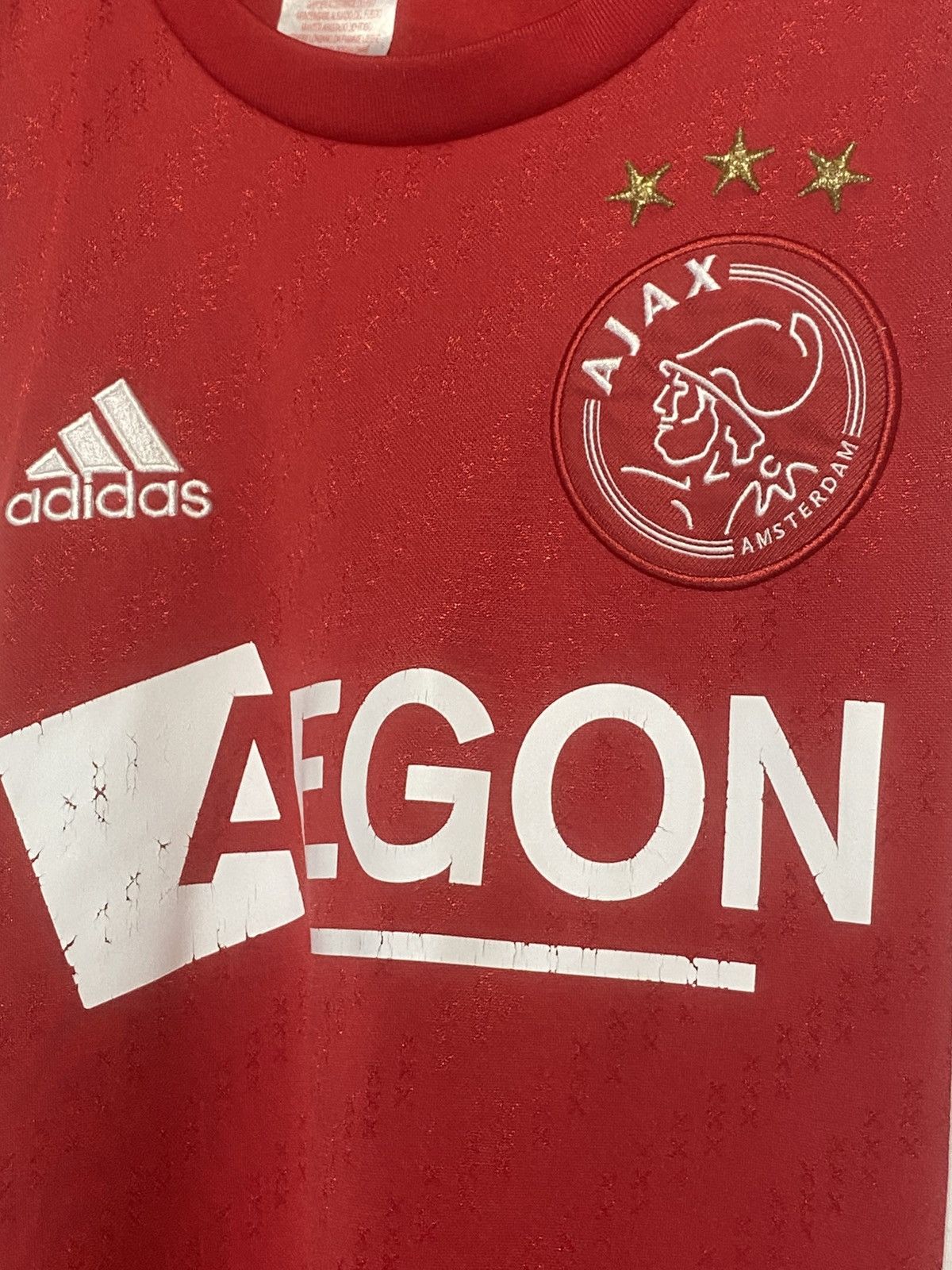 Vintage Jersey Adidas Ajax Amsterdam #13 Cristian 2013 Size US M / EU 48-50 / 2 - 2 Thumbnail