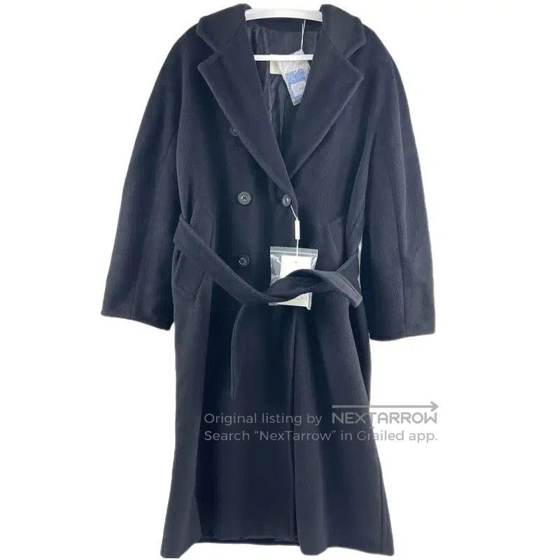 Max Mara MaxMara Black Cotton Women's Coat . Size XXS / US 00 / IT 34 - 1 Thumbnail