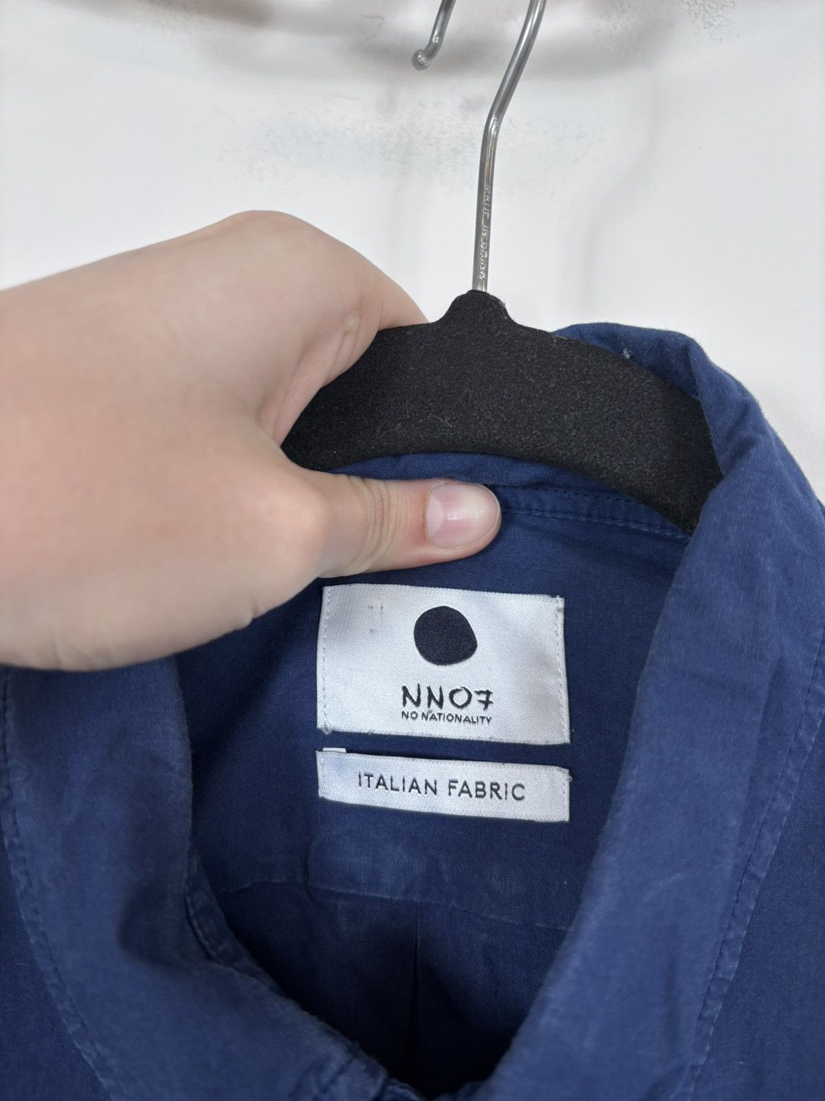 NN07 NN07 No Nationality New Derek Men’s Blue Long Sleeve Shirt Size US M / EU 48-50 / 2 - 10 Thumbnail