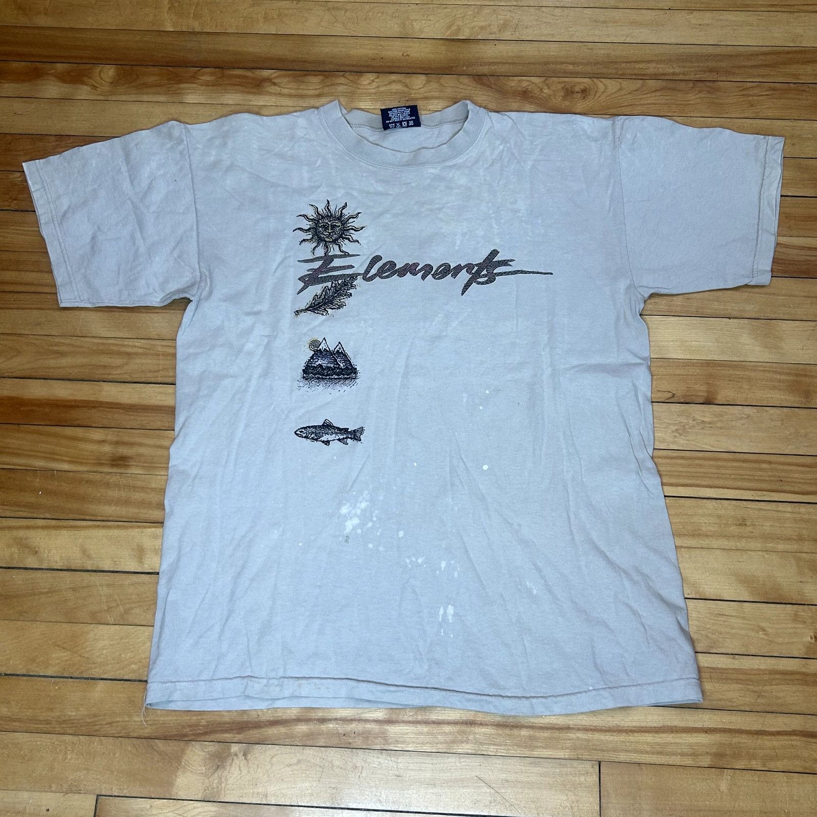 Jansport Vintage 90s Jansport Elements T-Shirt Large Size US L / EU 52-54 / 3 - 1 Thumbnail