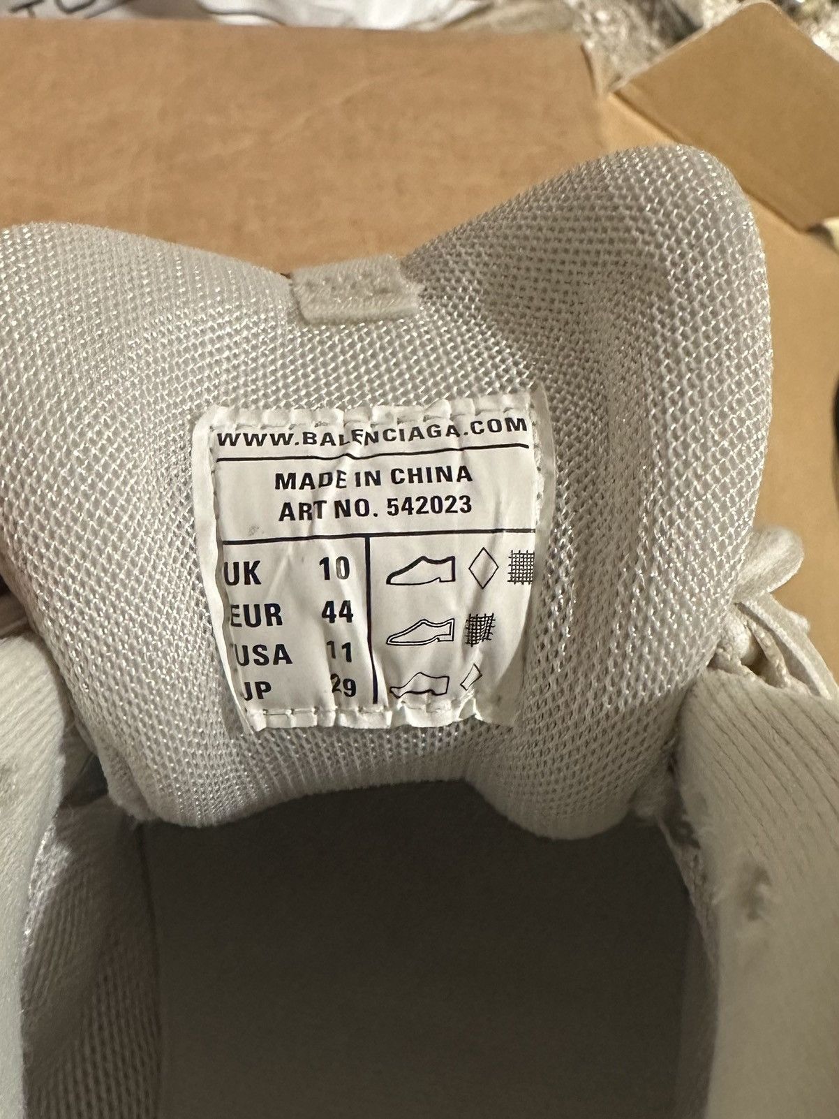 Balenciaga Balenciaga Track White Size US 11 / EU 44 - 10 Thumbnail