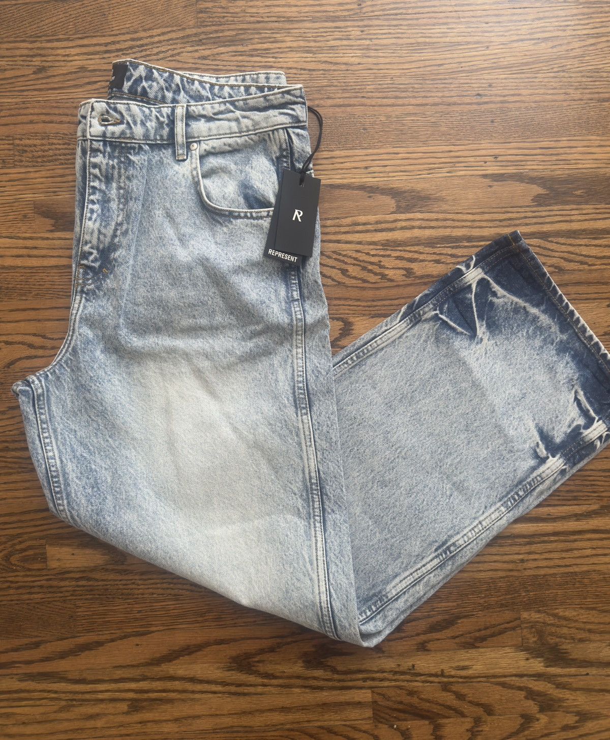 Represent Clo. Represent R3 Baggy Denim Size US 34 / EU 50 - 5 Thumbnail