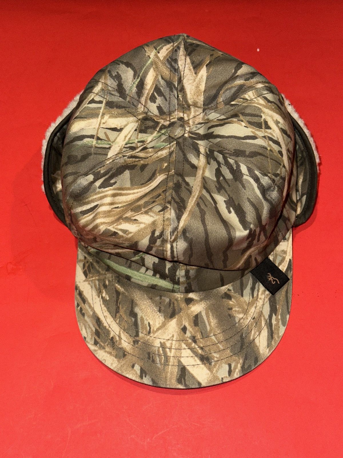 Mossy Oaks Vtg 90s Browning USA Mossy Oak Camo Thinsulate Goretex Hat Size ONE SIZE - 1 Thumbnail