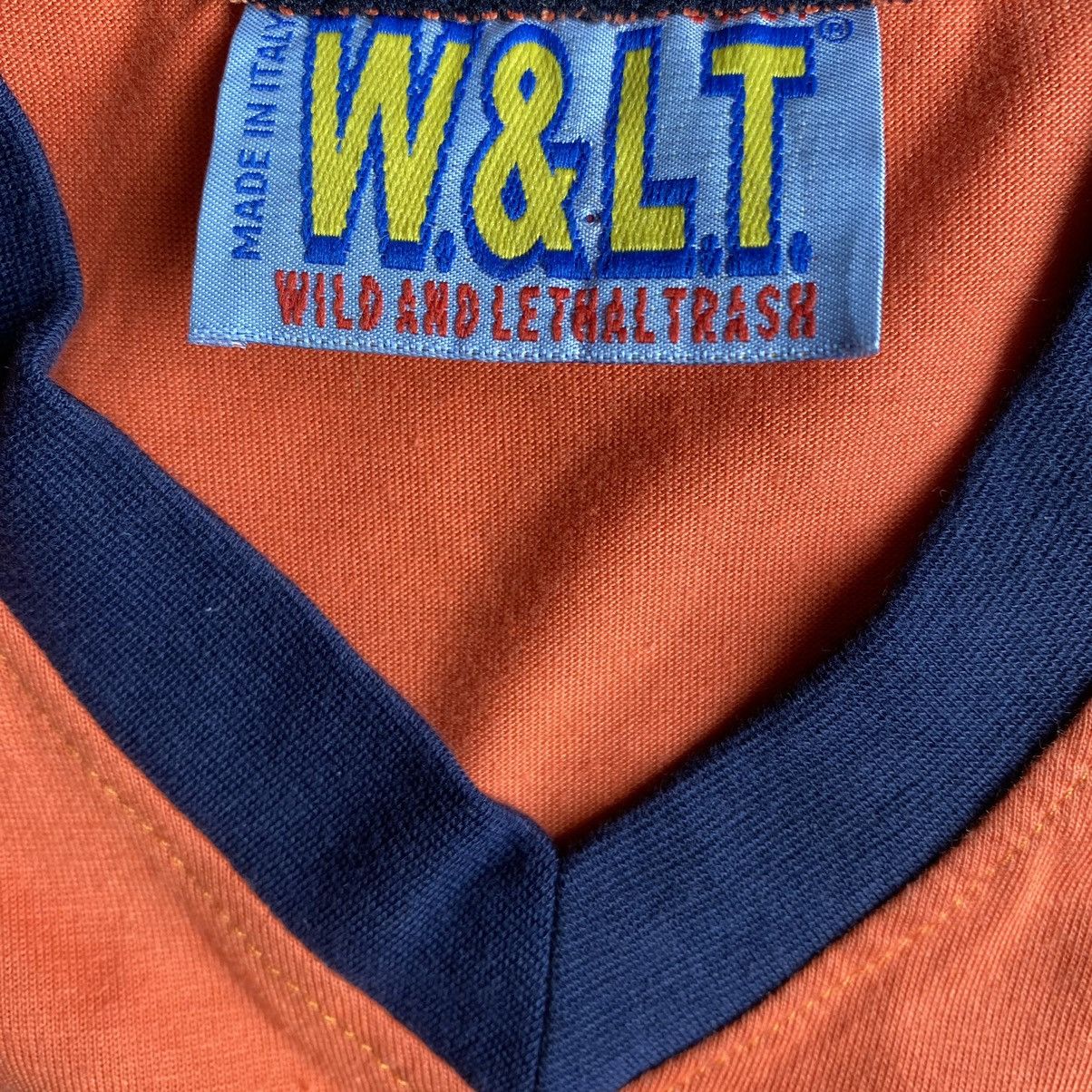 Walter Van Beirendonck W&LT V Neck Tee Size US S / EU 44-46 / 1 - 4 Thumbnail