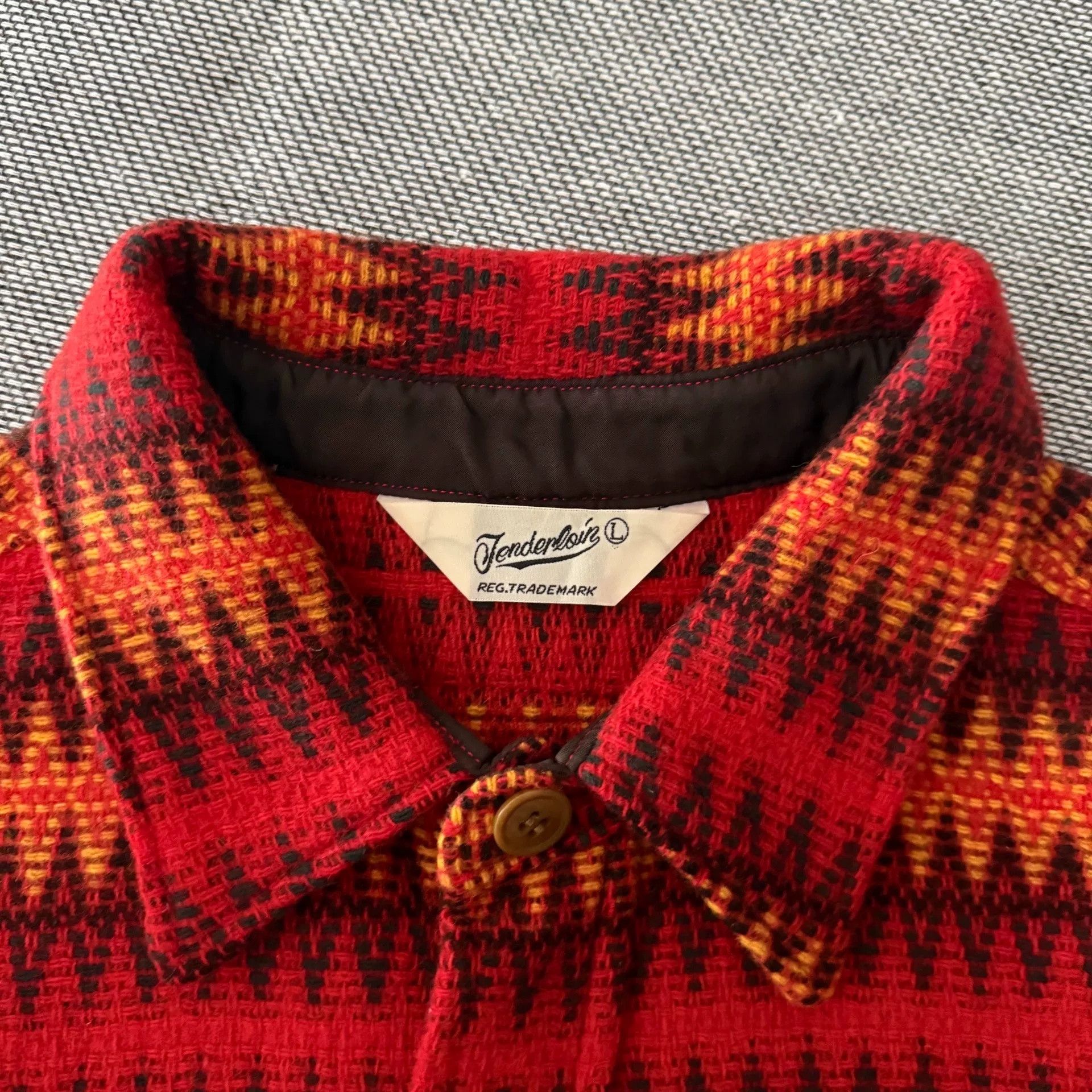 Tenderloin Tenderloin K7 Ethnic Wool Shirt Size US L / EU 52-54 / 3 - 2 Thumbnail