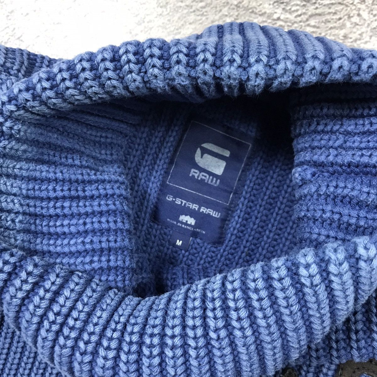 G-Star Vintage G-star Raw Casual SWEATER Knitted Oversized 90s Size US M / EU 48-50 / 2 - 5 Thumbnail