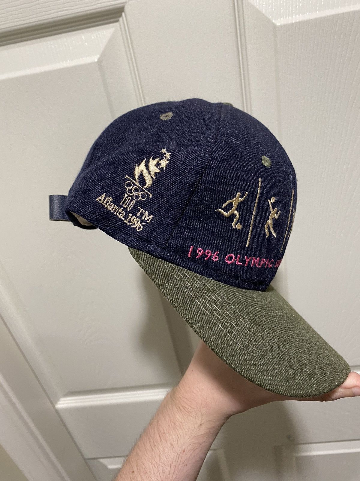Vintage Vintage Atlanta 1996 Olympics Snapback Hat Size ONE SIZE - 2 Thumbnail