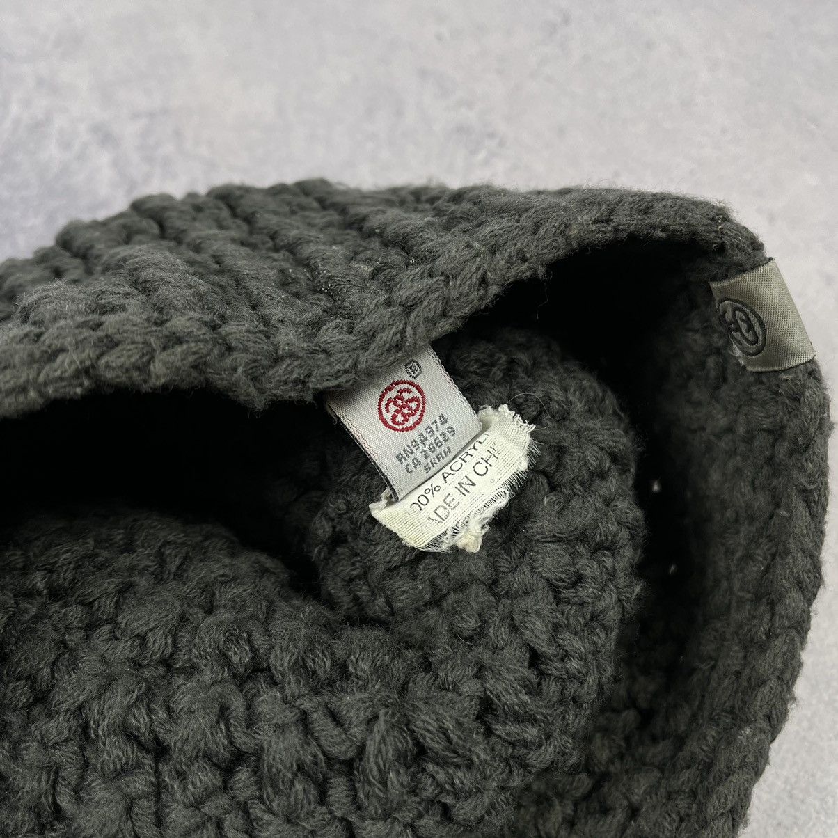 Stussy Vintage Stussy rare y2k knit hat 90’s Size ONE SIZE - 7 Thumbnail