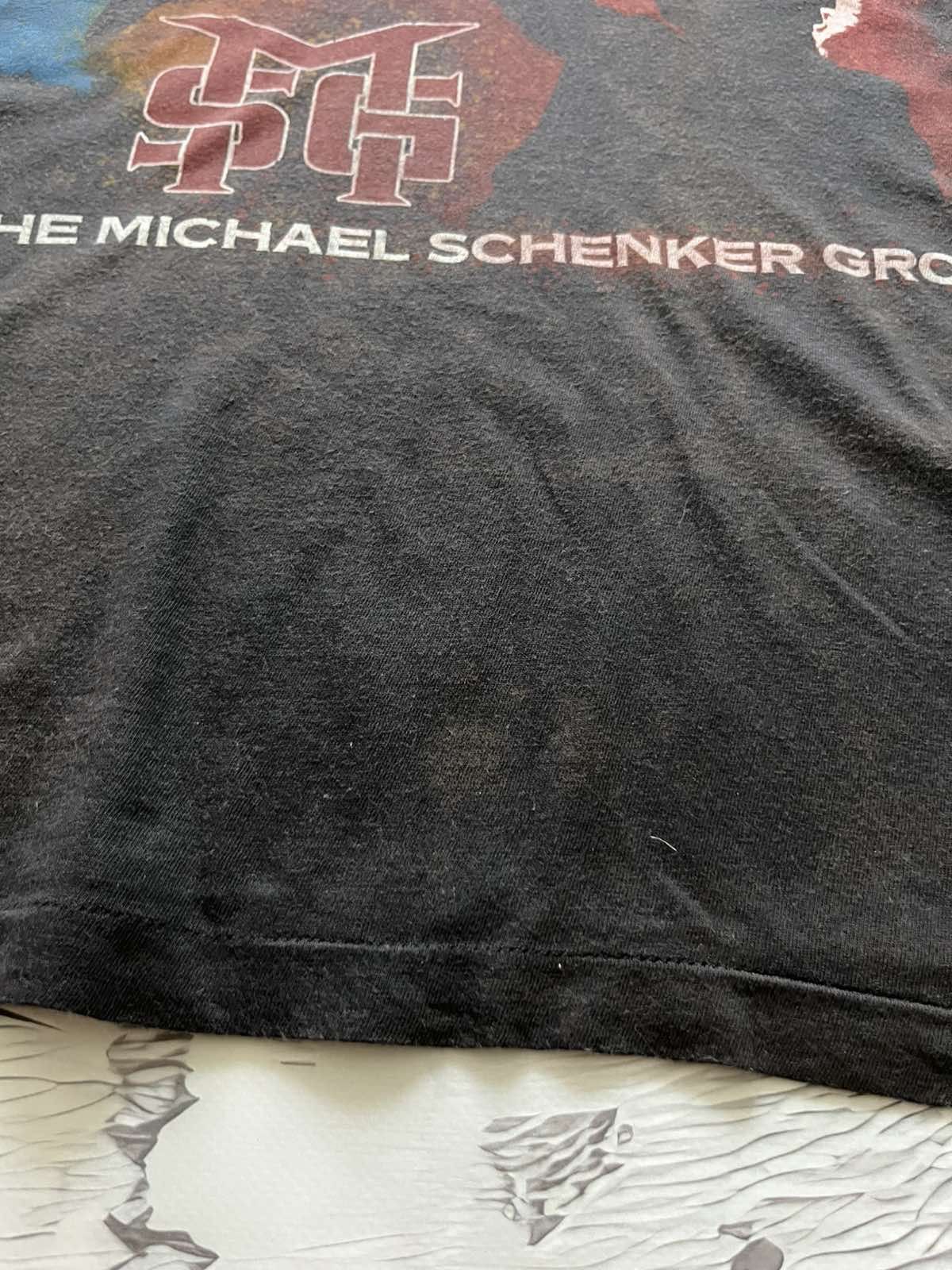 Band Tees 80's The Michael Schenker Group Tour Shirt Black Size US S / EU 44-46 / 1 - 3 Thumbnail