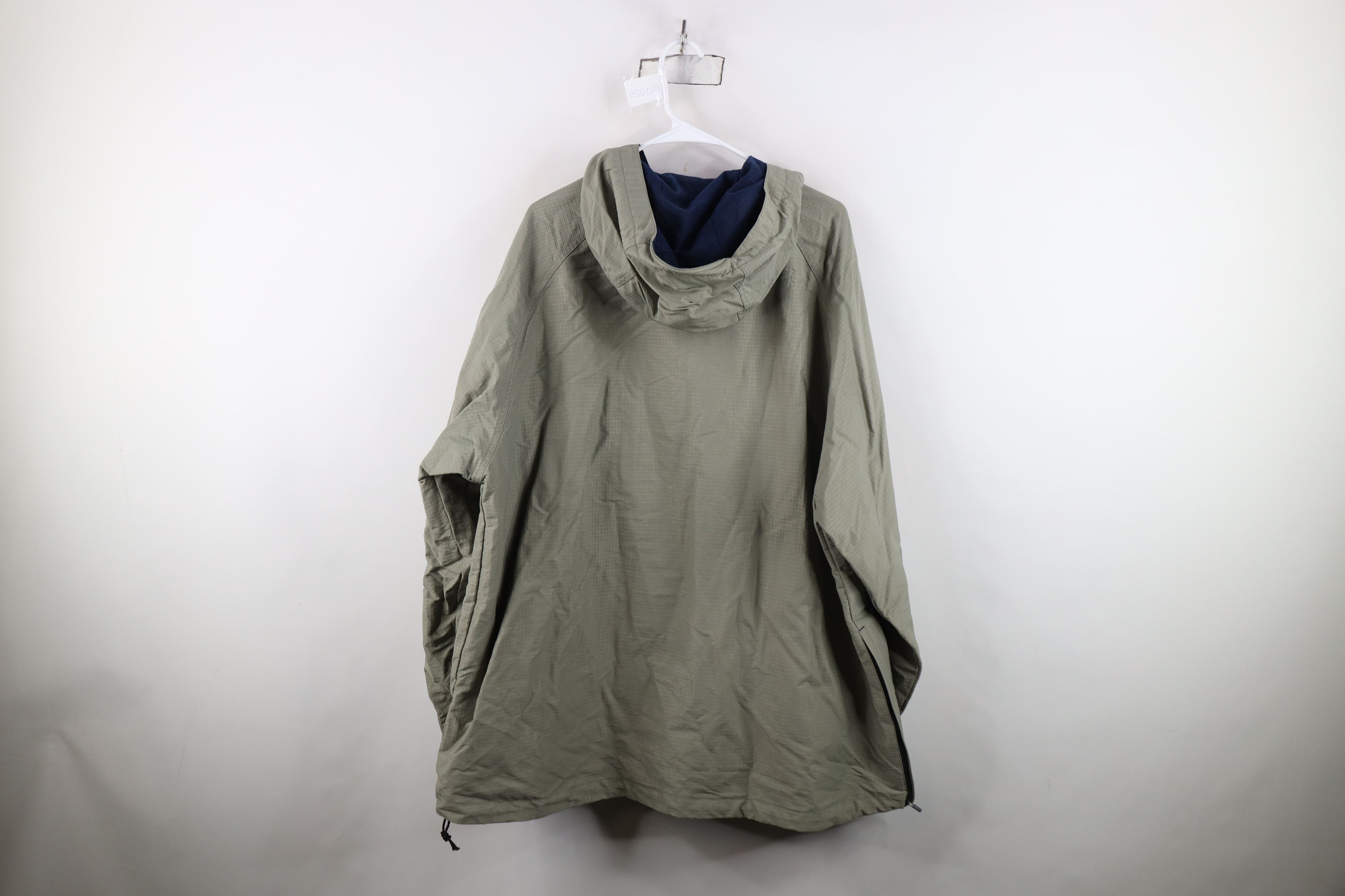 Nike Vintage Nike Swoosh Reflective Ripstop Anorak Jacket Green Size US XXL / EU 58 / 5 - 14 Thumbnail