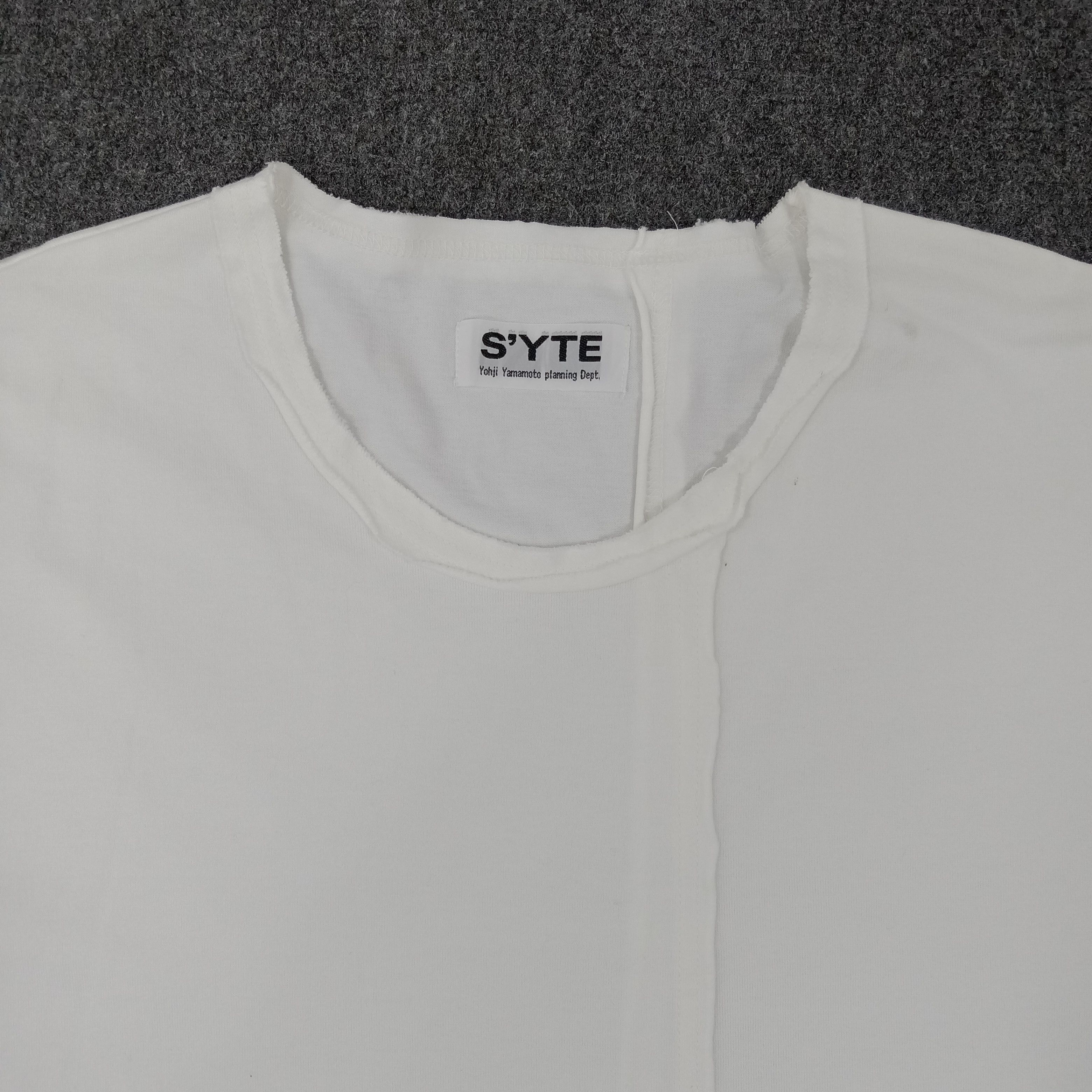 Designer × Vintage × Yohji Yamamoto S'YTE by Yohji Yamamoto Japanese Designer Tshirt Size US XL / EU 56 / 4 - 3 Thumbnail