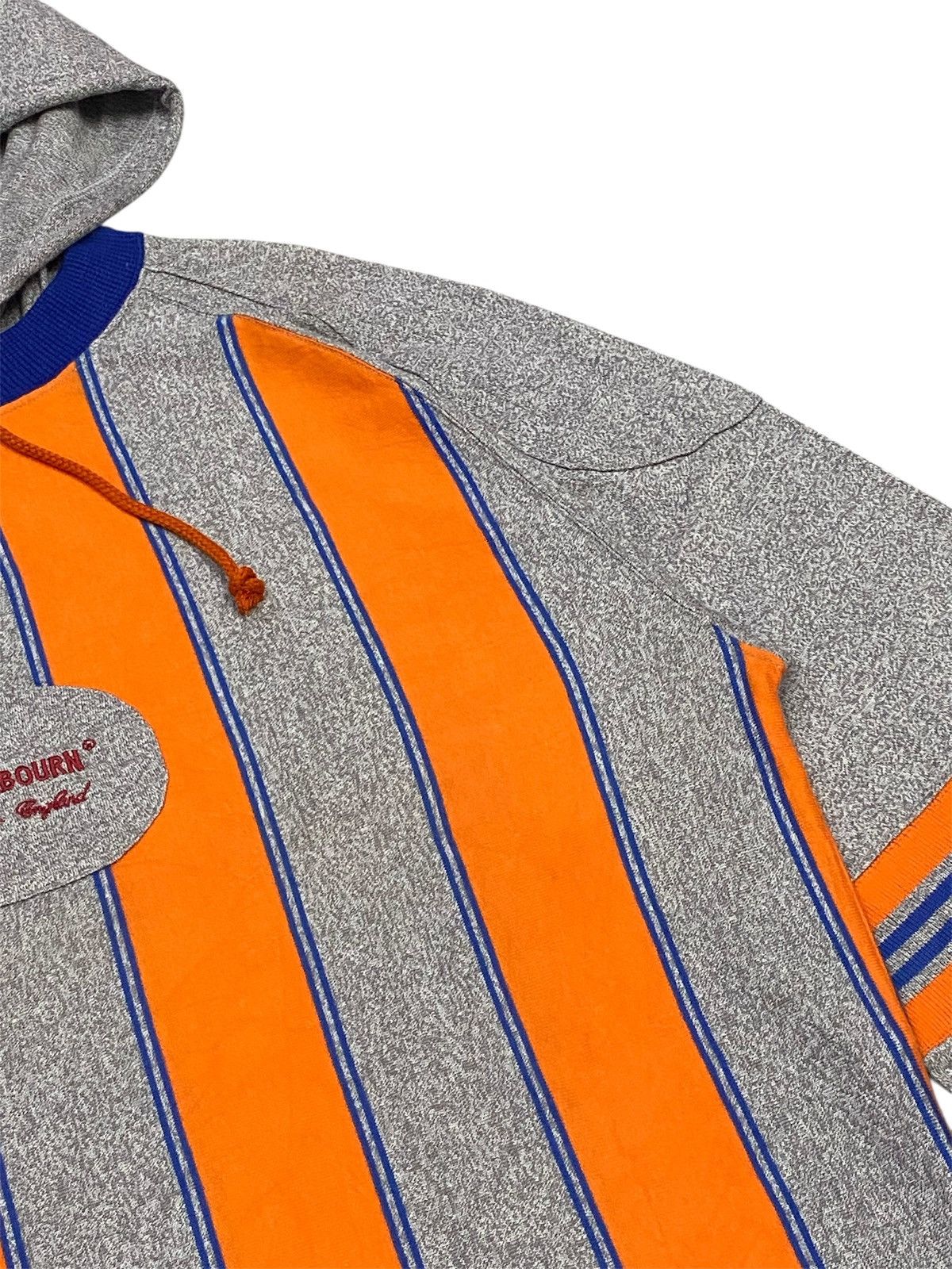 Nigel Cabourn Vintage Nigel Cabourn Stripe Hoodie Long Sleeve Shirt Size US M / EU 48-50 / 2 - 10 Thumbnail