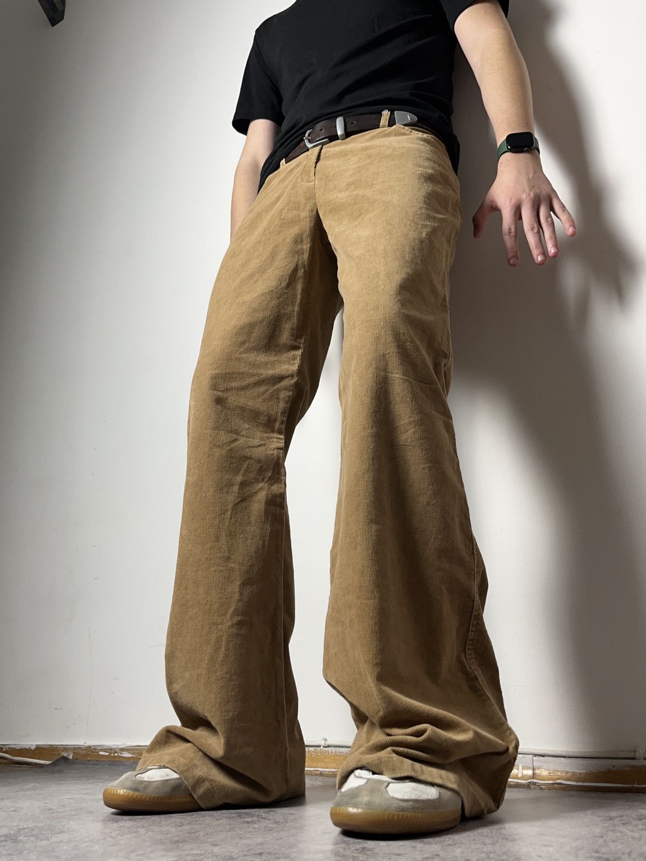 Hysteric Glamour 🔥00'S TORNADO MART VIBE FLARED BOOTCUT JAPAN CORDUROY JEANS Size US 30 / EU 46 - 6 Thumbnail
