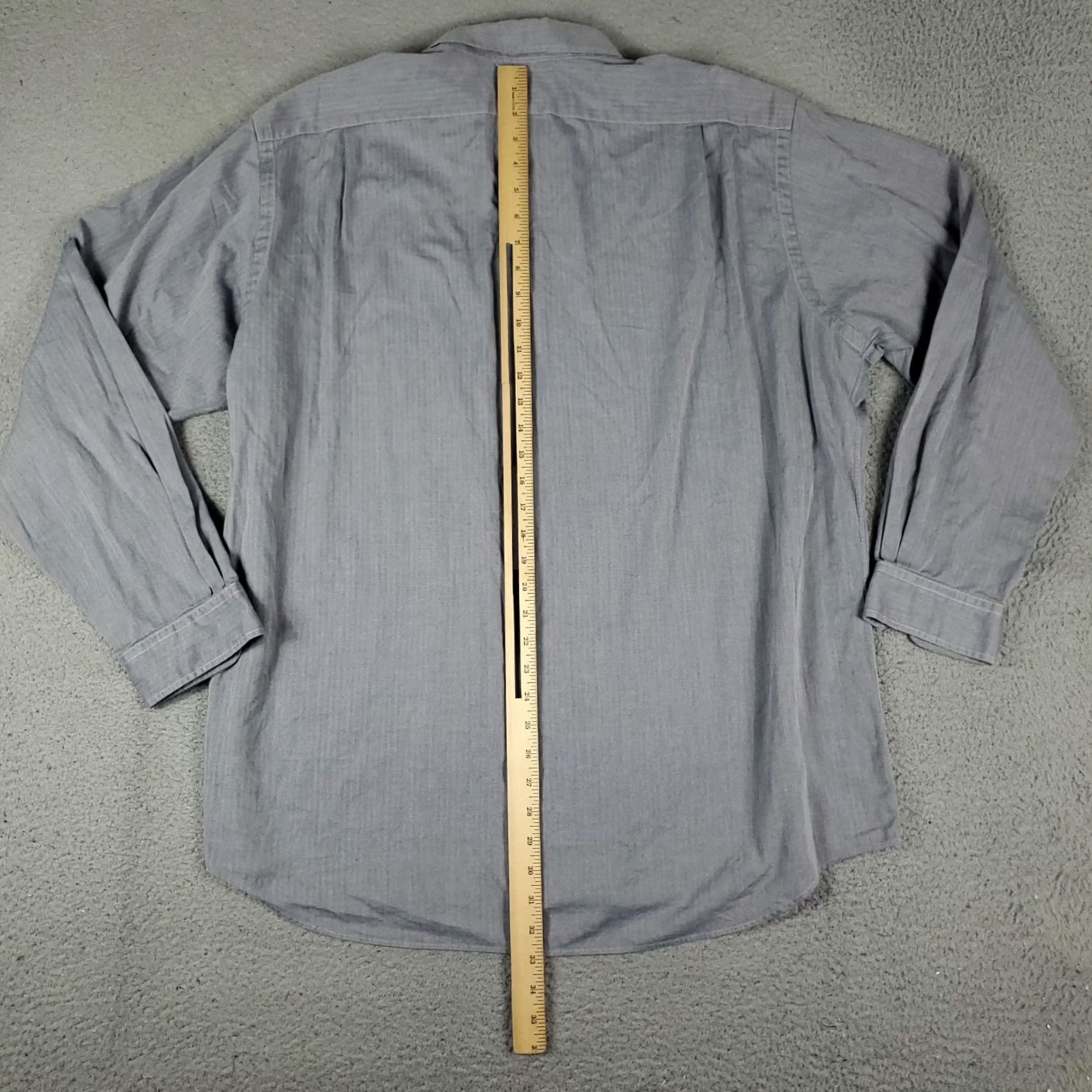 Ralph Lauren Ralph Lauren Shirt Mens XL Blue Pocket Button-Up Long Sleeve Casual Business Formal Vintage: No Size US XL / EU 56 / 4 - 3 Thumbnail