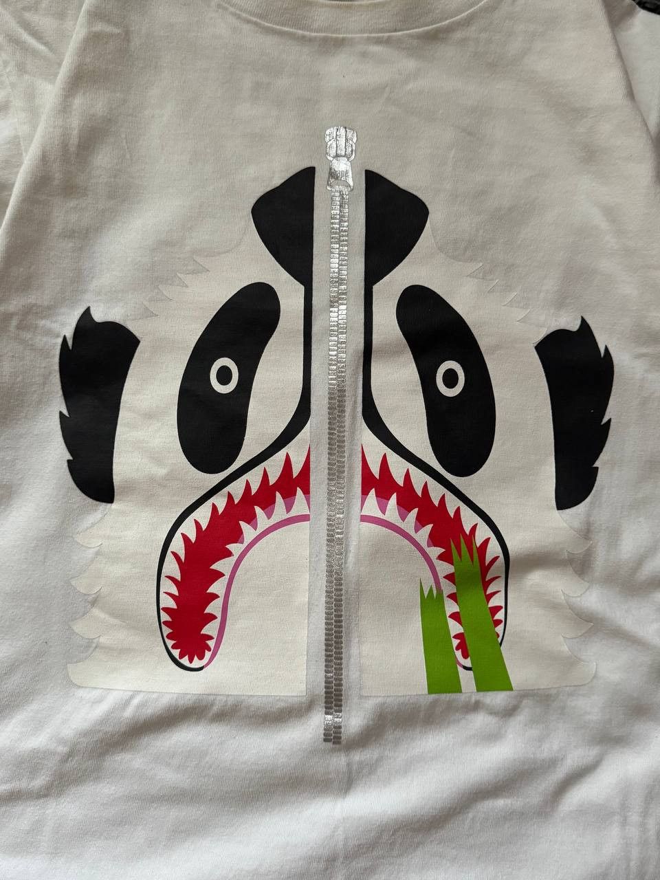 Bape bape panda white t-shirt Size US XL / EU 56 / 4 - 2 Thumbnail