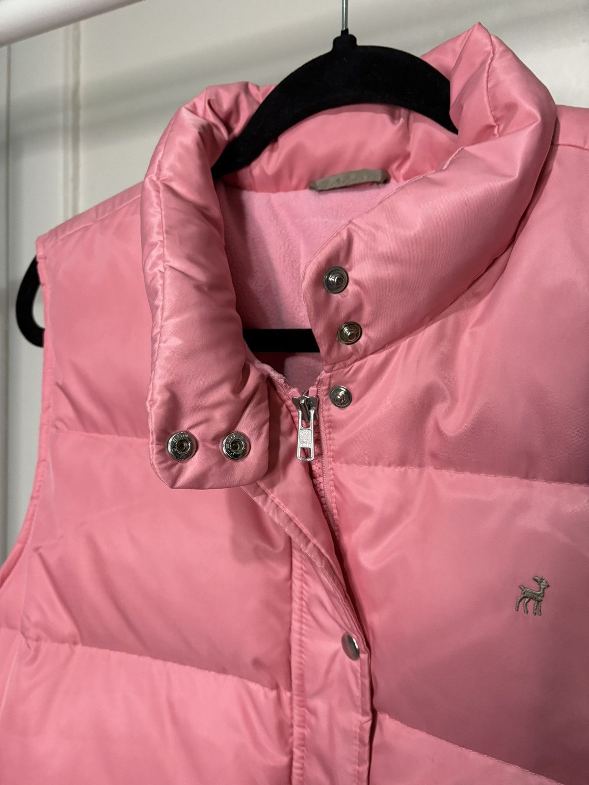 Vintage Vintage Y2K Pink Boxy Puffer Vest Size US M / EU 48-50 / 2 - 3 Thumbnail