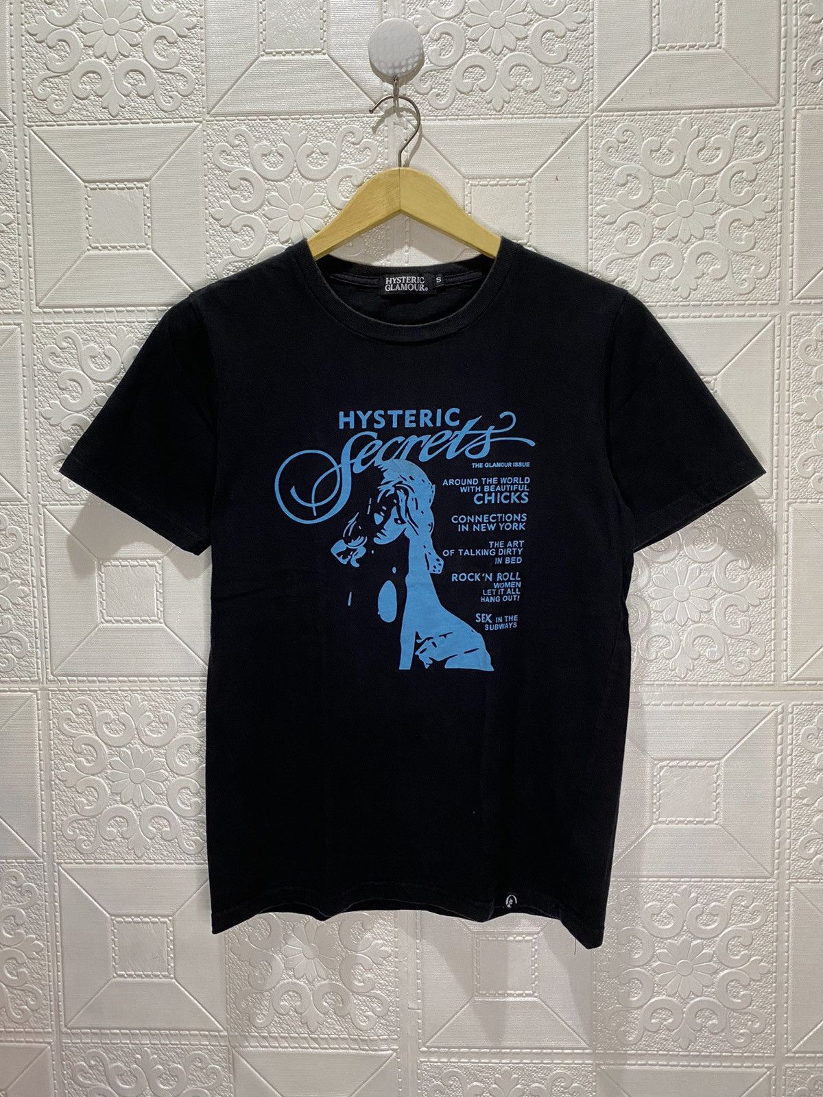 Hysteric Glamour × Japanese Brand Hysteric Glamour Secrets Tshirt Size S / US 4 / IT 40 - 1 Thumbnail