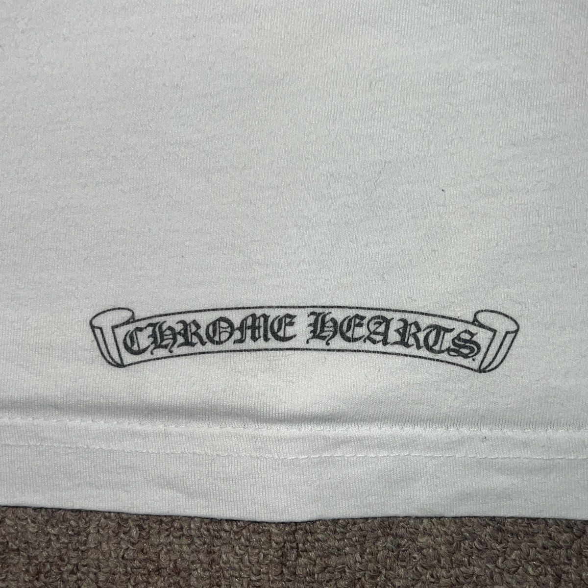 Chrome Hearts × Vintage *Rare* Chrome Hearts Cross Tee Size US S / EU 44-46 / 1 - 17 Thumbnail