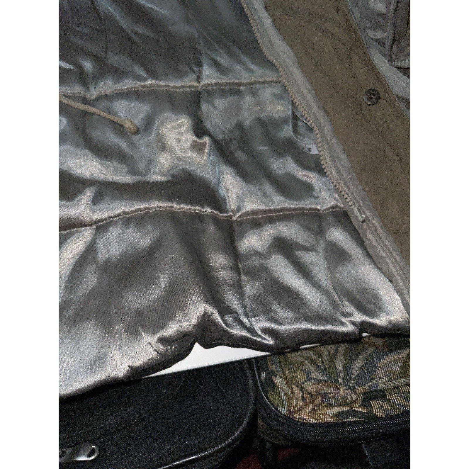 Members Only MEMBERS ONLY Men's Jacket LG Puffer Gray Full Length 90s Size US L / EU 52-54 / 3 - 14 Thumbnail