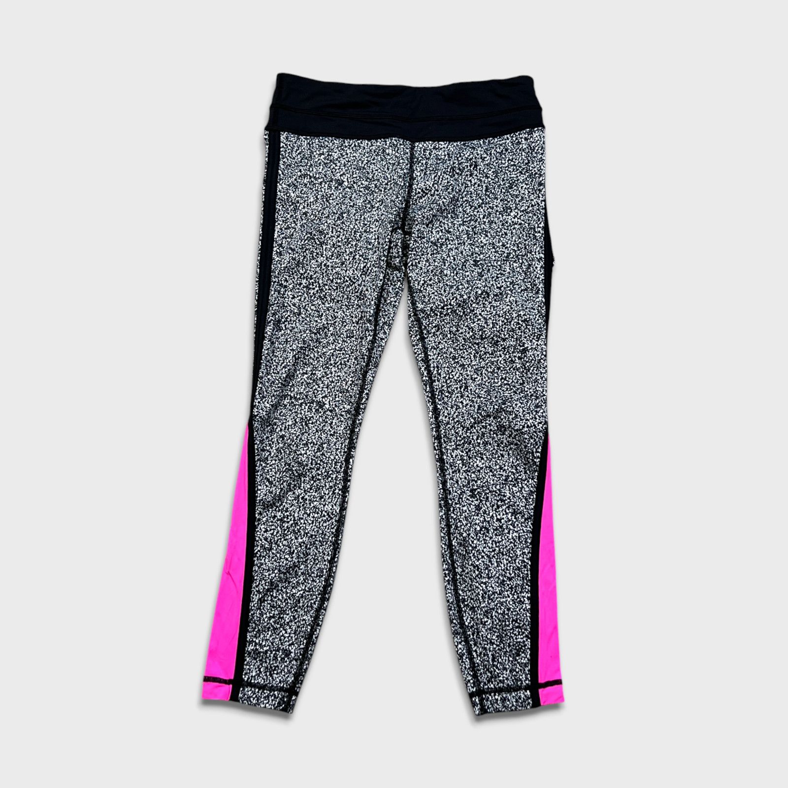 Lululemon Lululemon Pace Tight Flashback Static White Athletic Legging Size 28" / US 6 / IT 42 - 1 Thumbnail